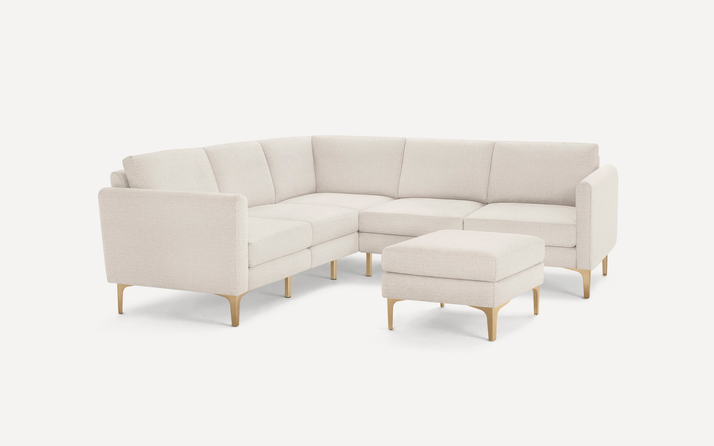 Nomad 5-Seat Corner Sectional with Ottoman