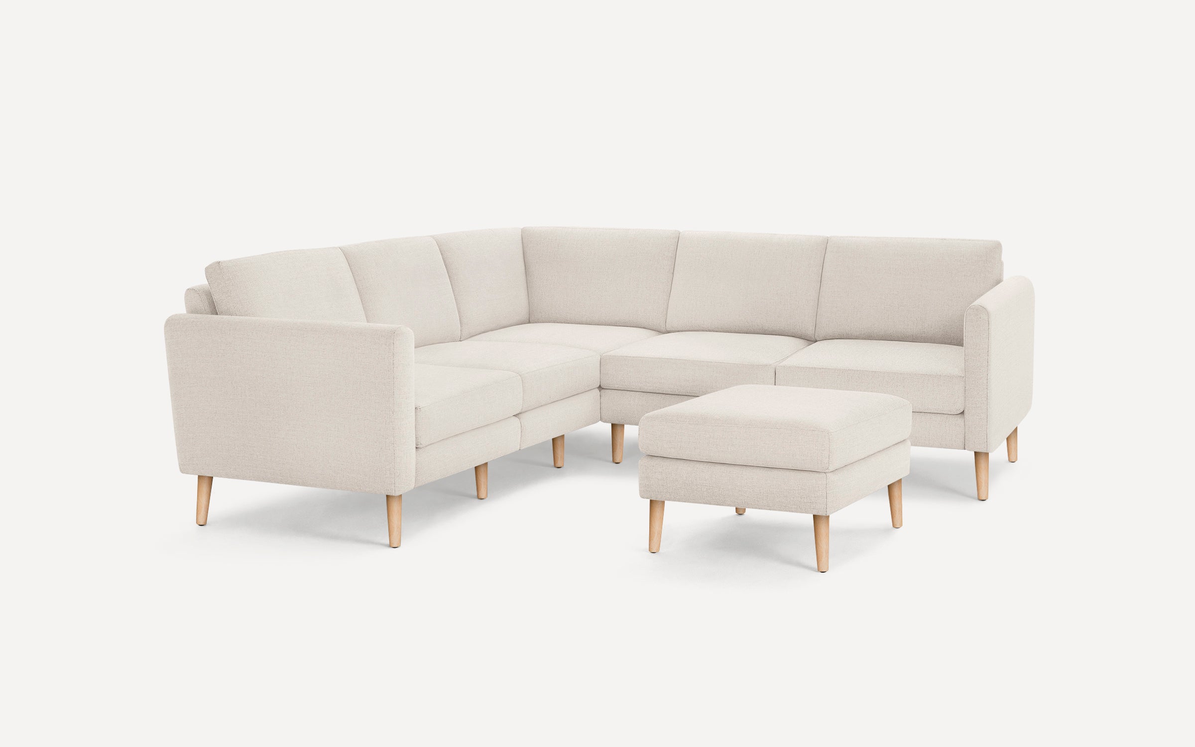 Nomad 5-Seat Corner Sectional with Ottoman