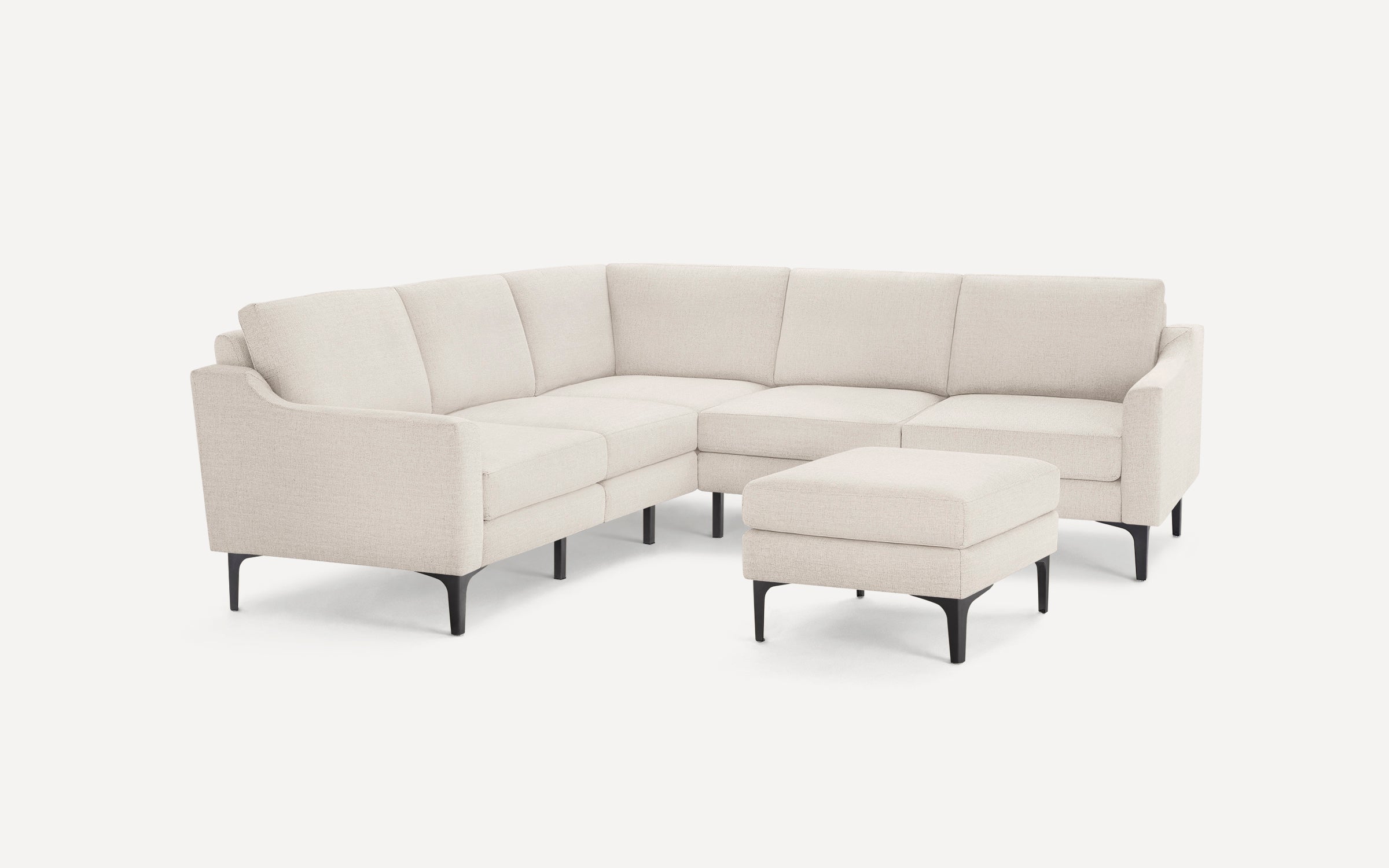 Nomad 5-Seat Corner Sectional with Ottoman