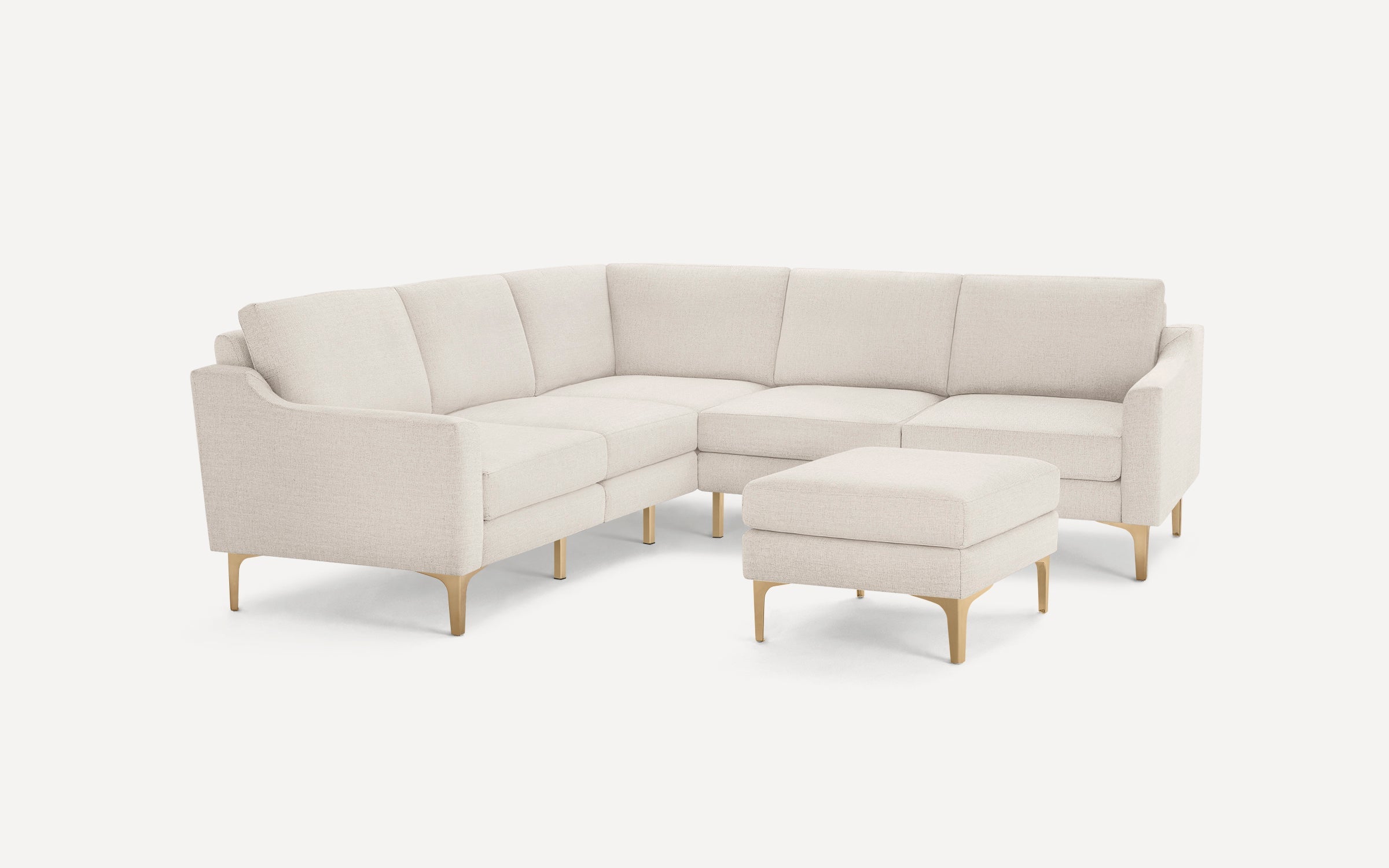Nomad 5-Seat Corner Sectional with Ottoman