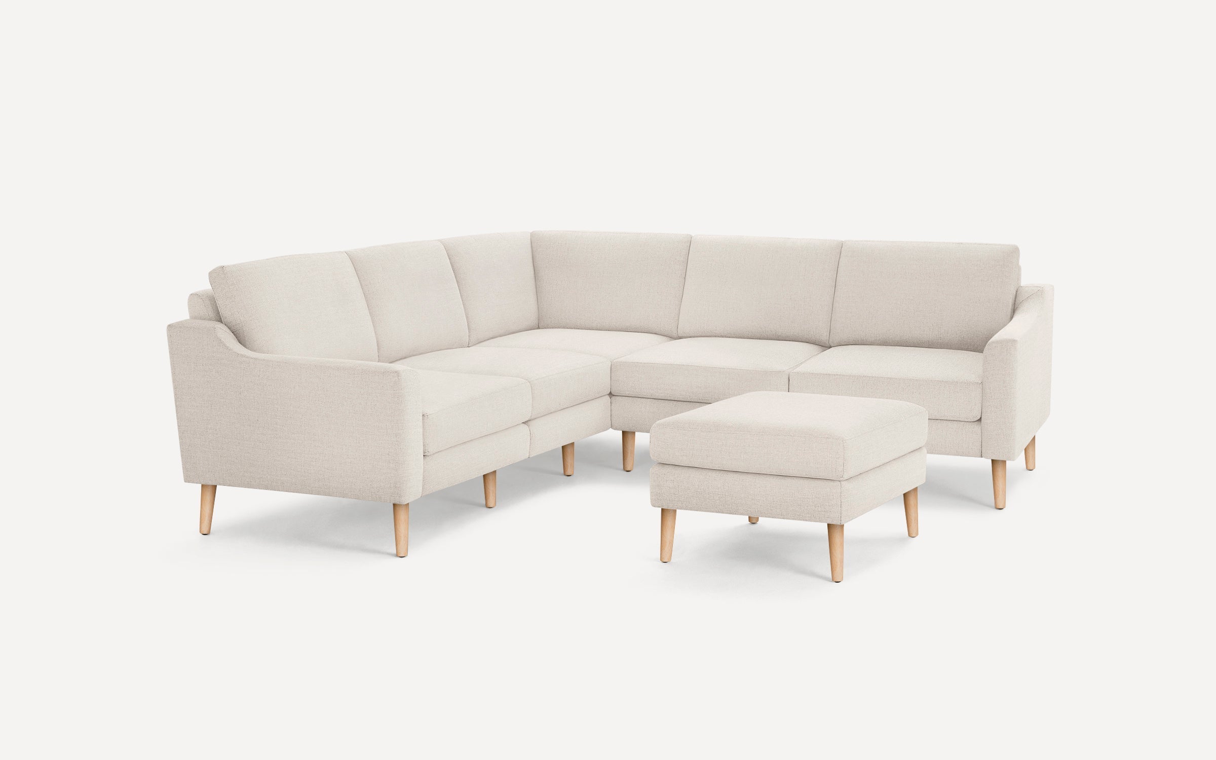 Nomad 5-Seat Corner Sectional with Ottoman