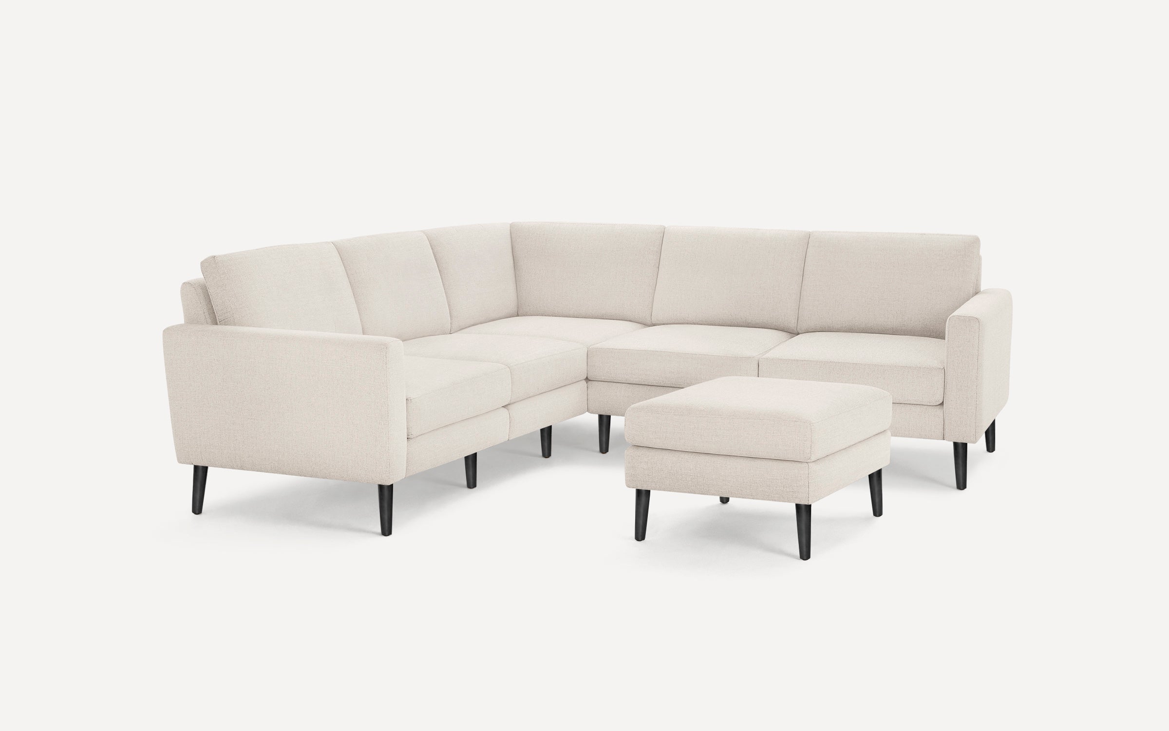 Nomad 5-Seat Corner Sectional with Ottoman