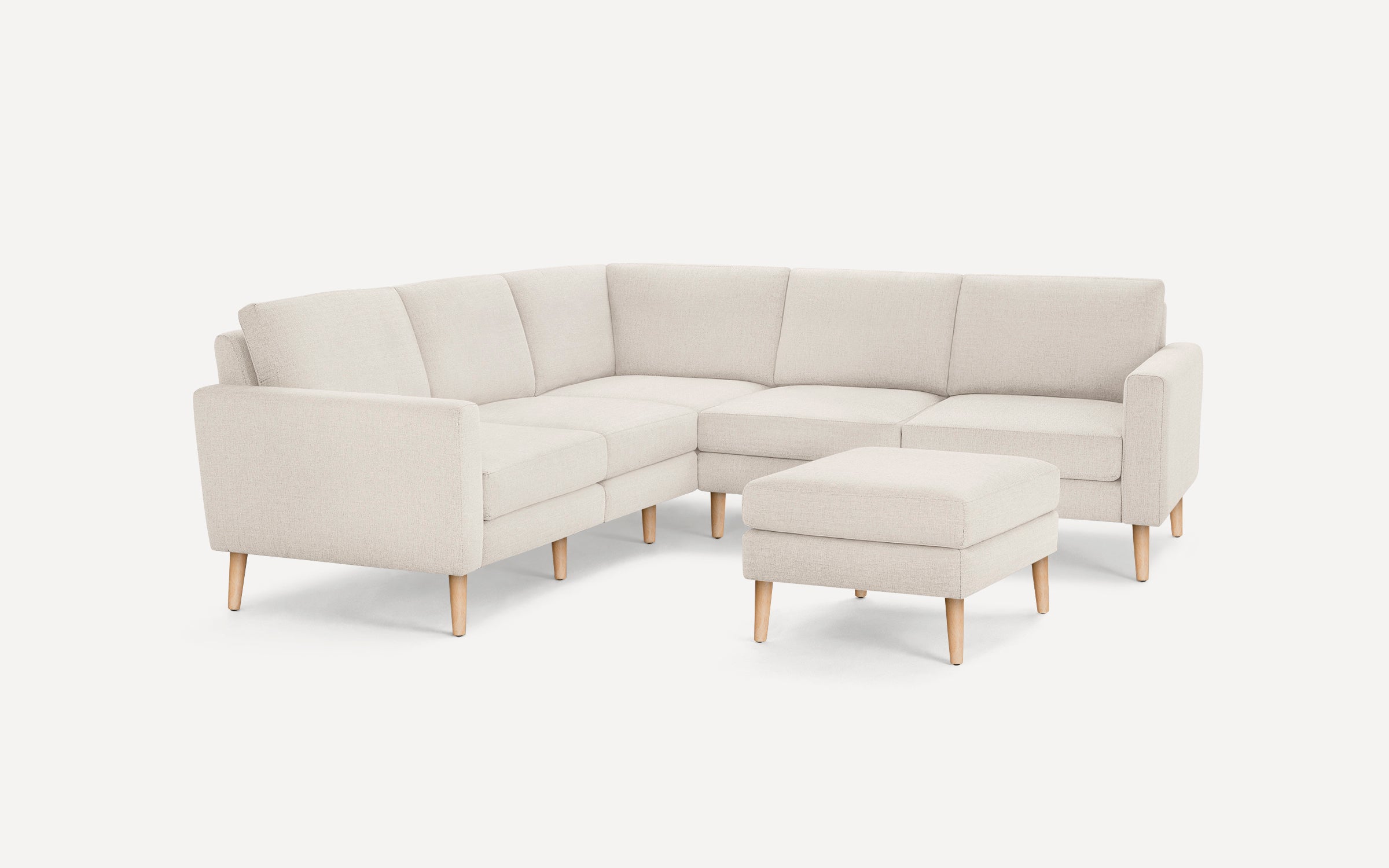 Nomad 5-Seat Corner Sectional with Ottoman