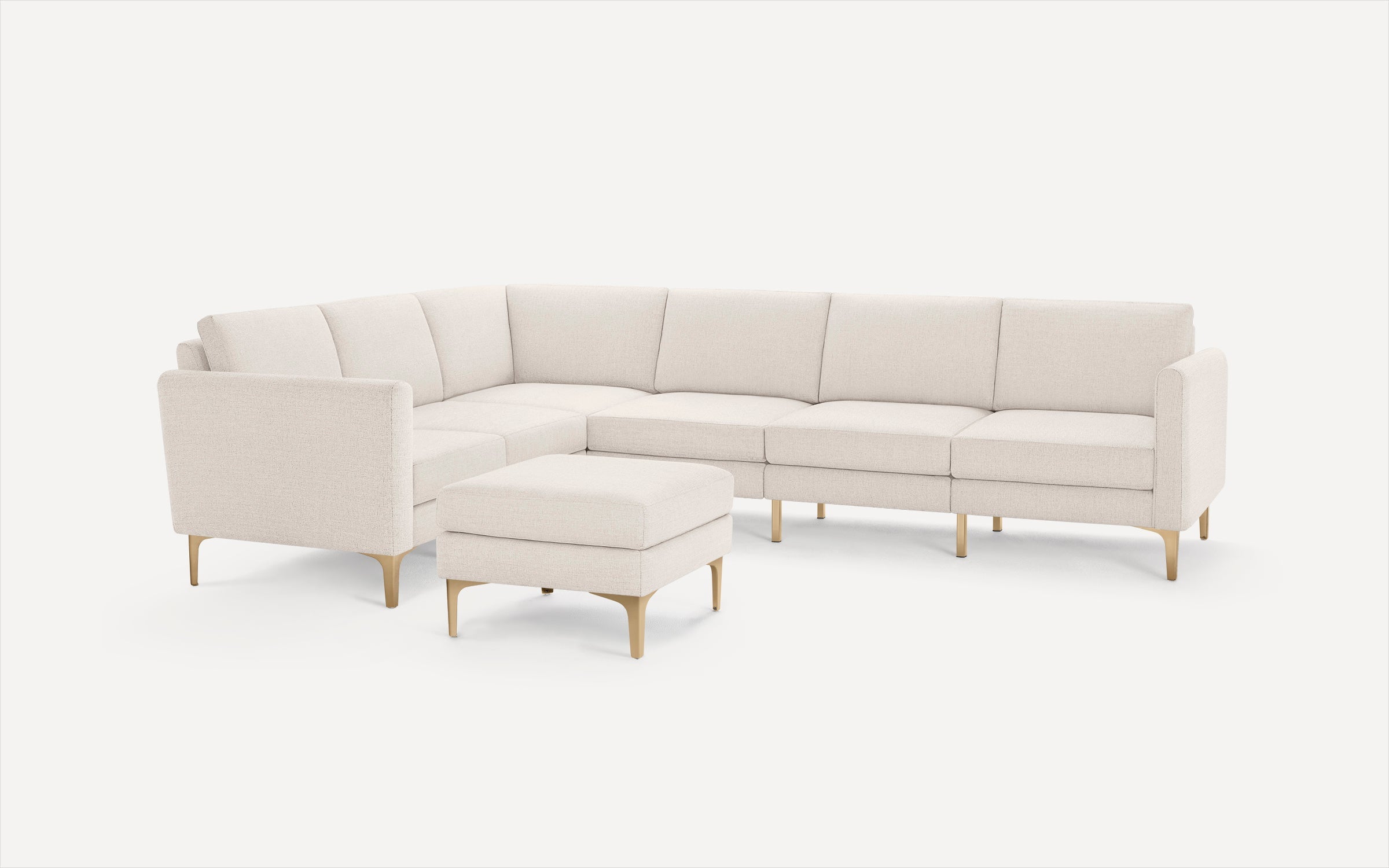 Nomad 6-Seat Corner Sectional with Ottoman