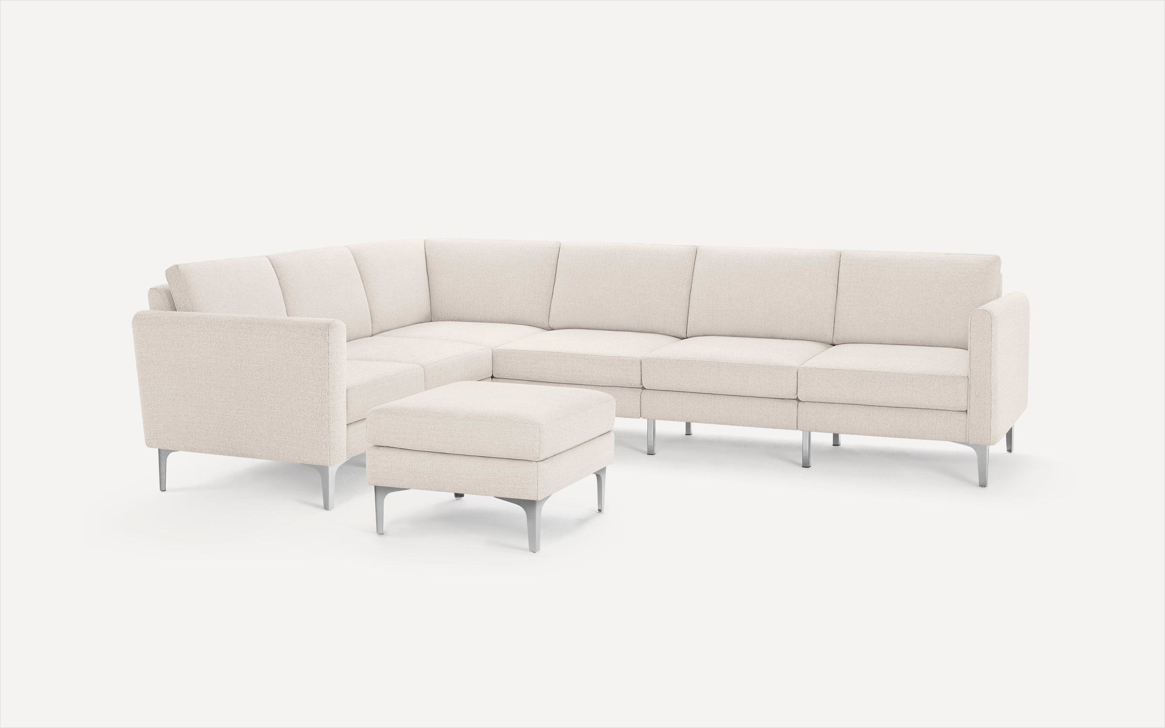 Nomad 6-Seat Corner Sectional with Ottoman