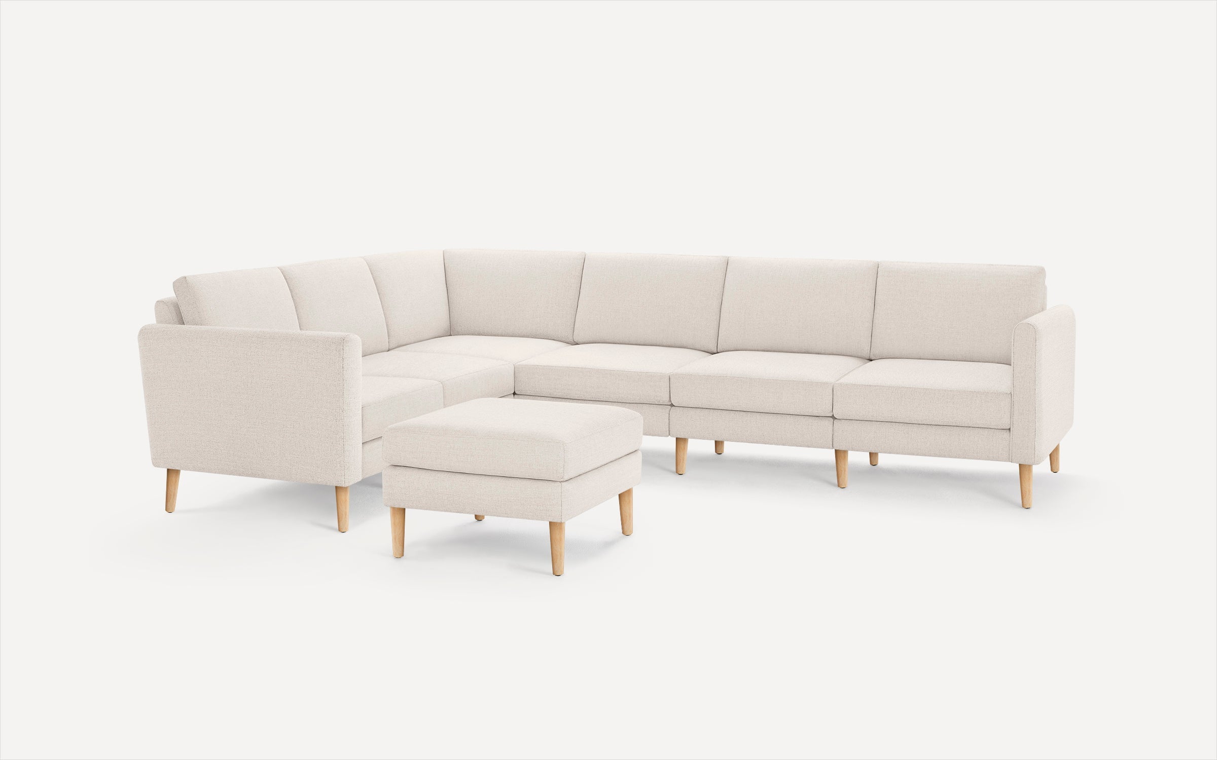 Nomad 6-Seat Corner Sectional with Ottoman
