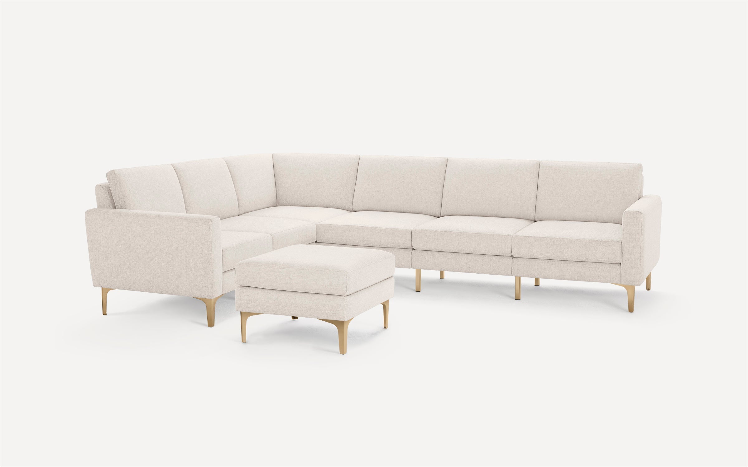 Nomad 6-Seat Corner Sectional with Ottoman
