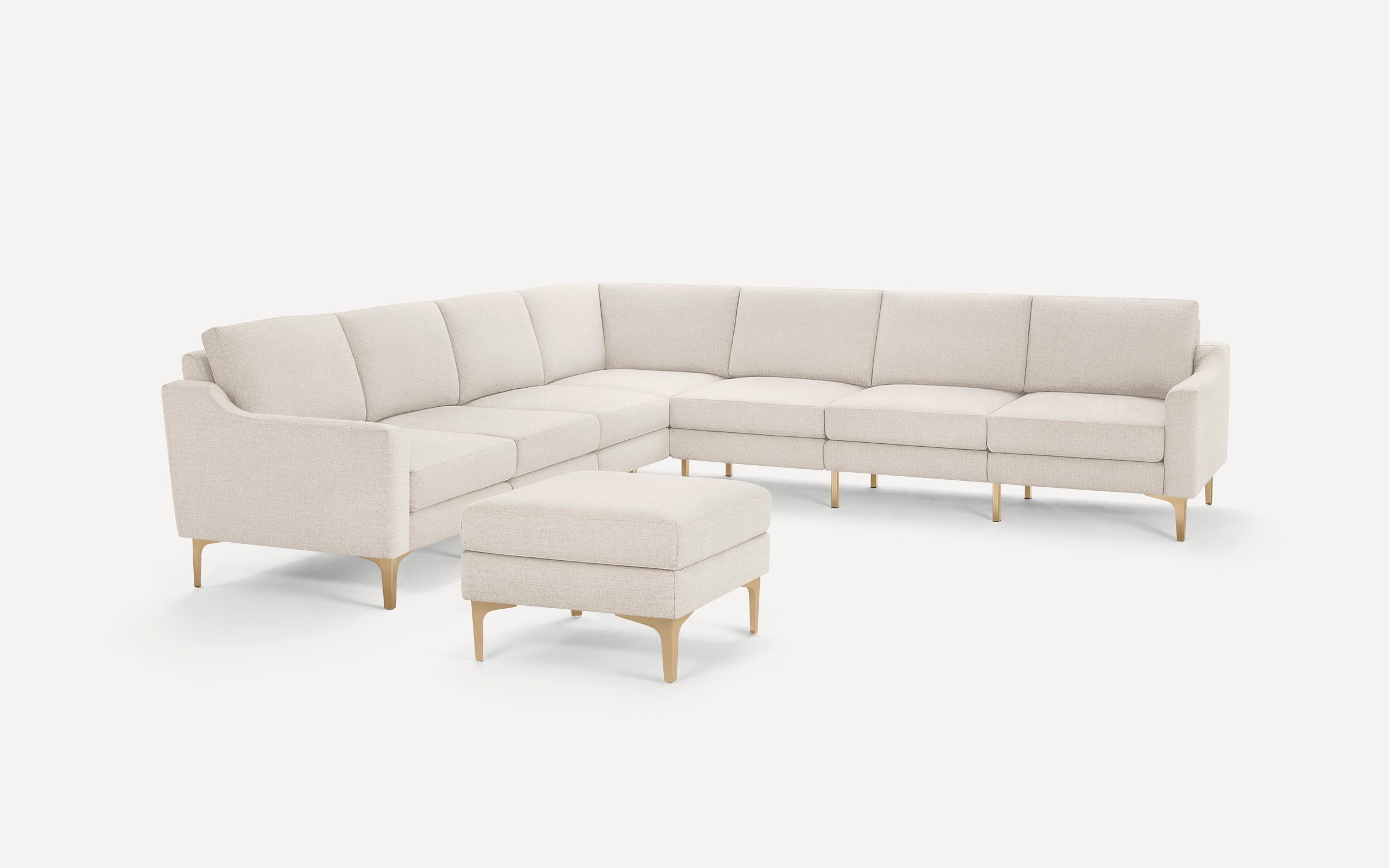 Nomad 7-Seat Corner Sectional with Ottoman