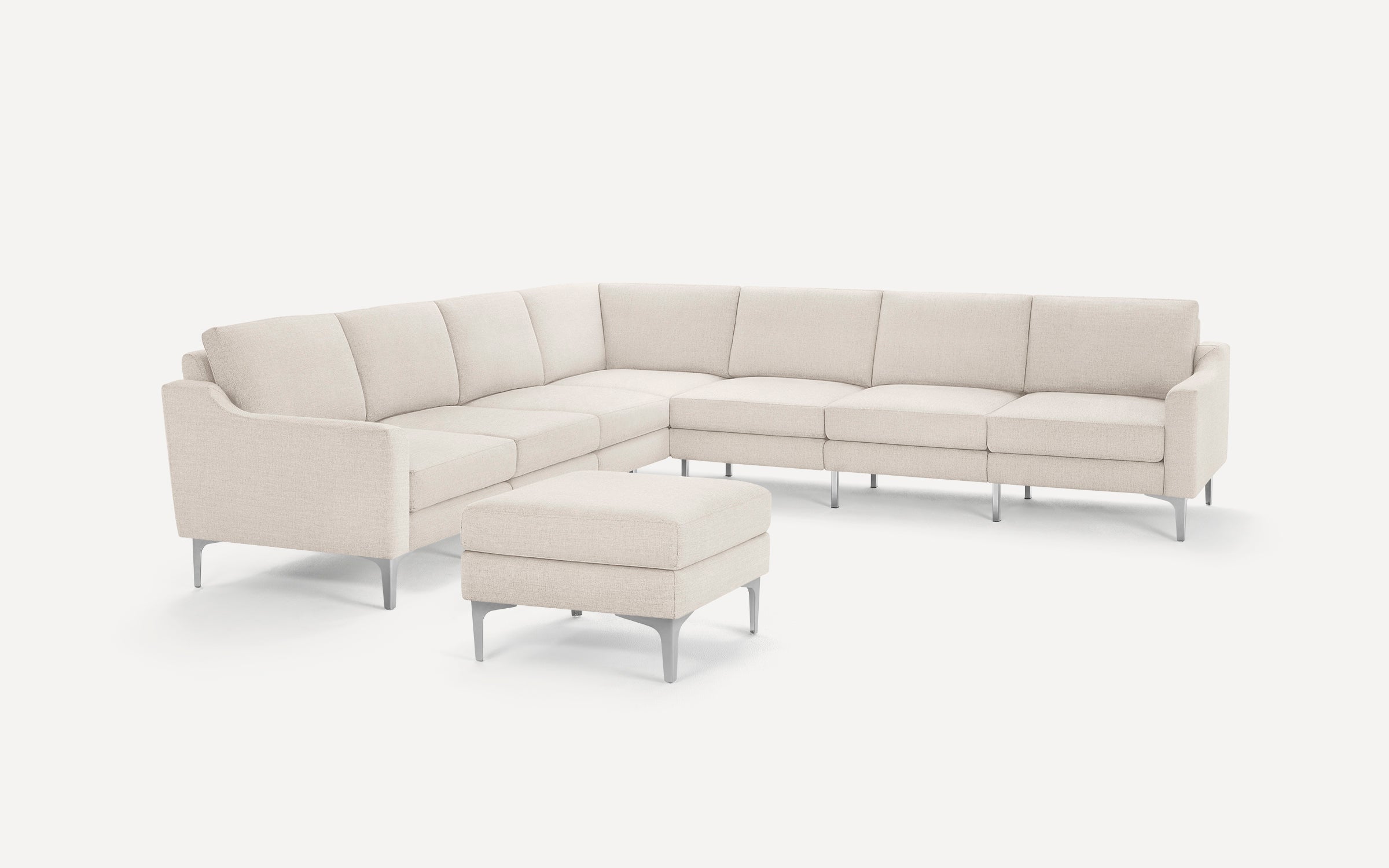 Nomad 7-Seat Corner Sectional with Ottoman