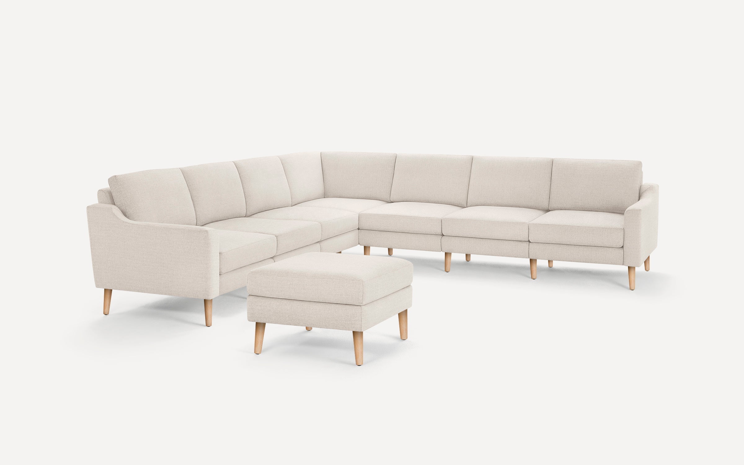 Nomad 7-Seat Corner Sectional with Ottoman