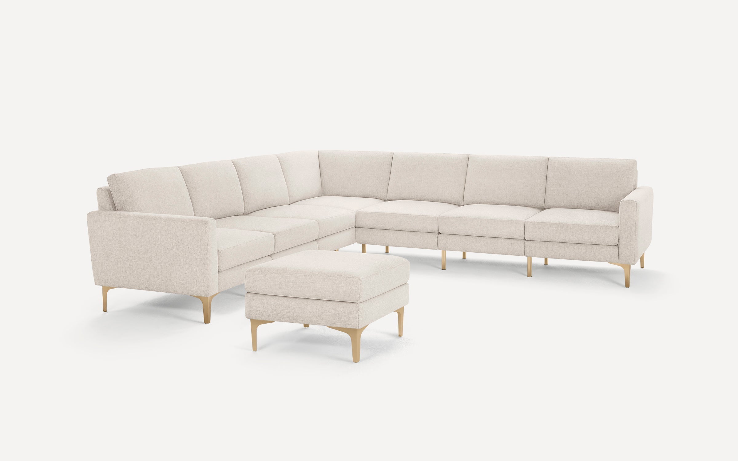 Nomad 7-Seat Corner Sectional with Ottoman