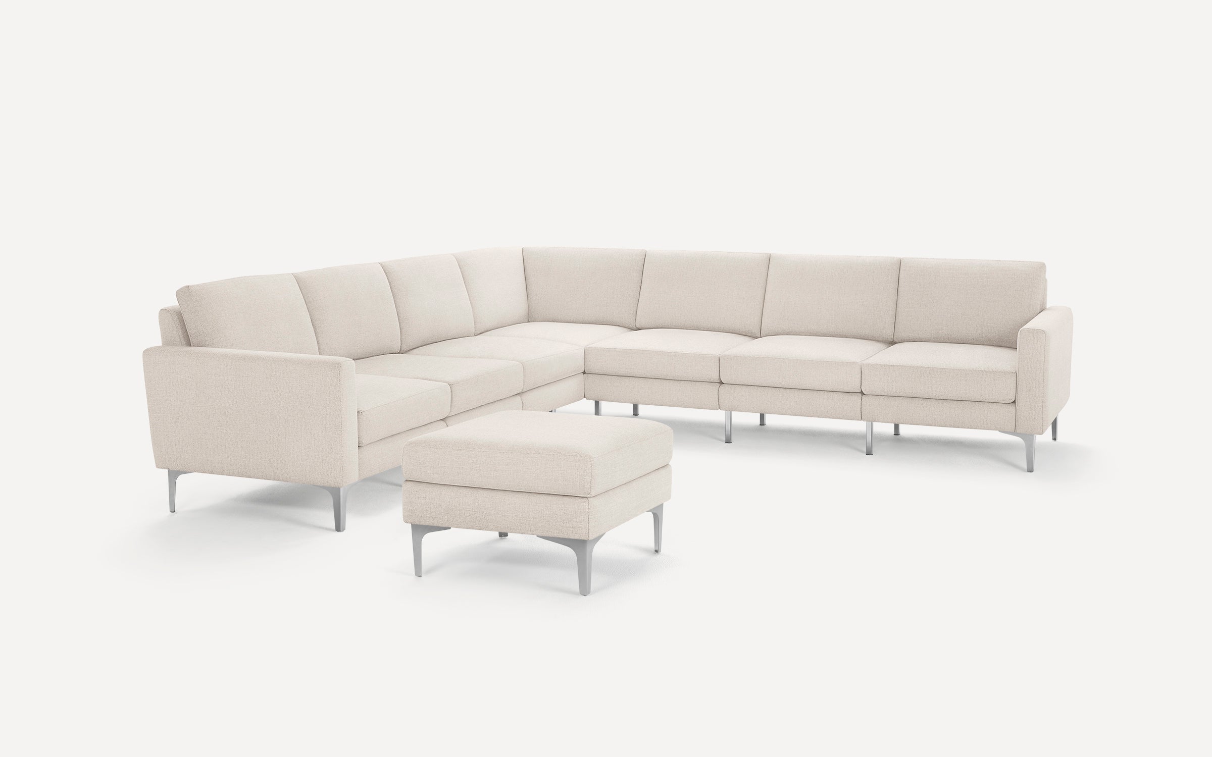 Nomad 7-Seat Corner Sectional with Ottoman