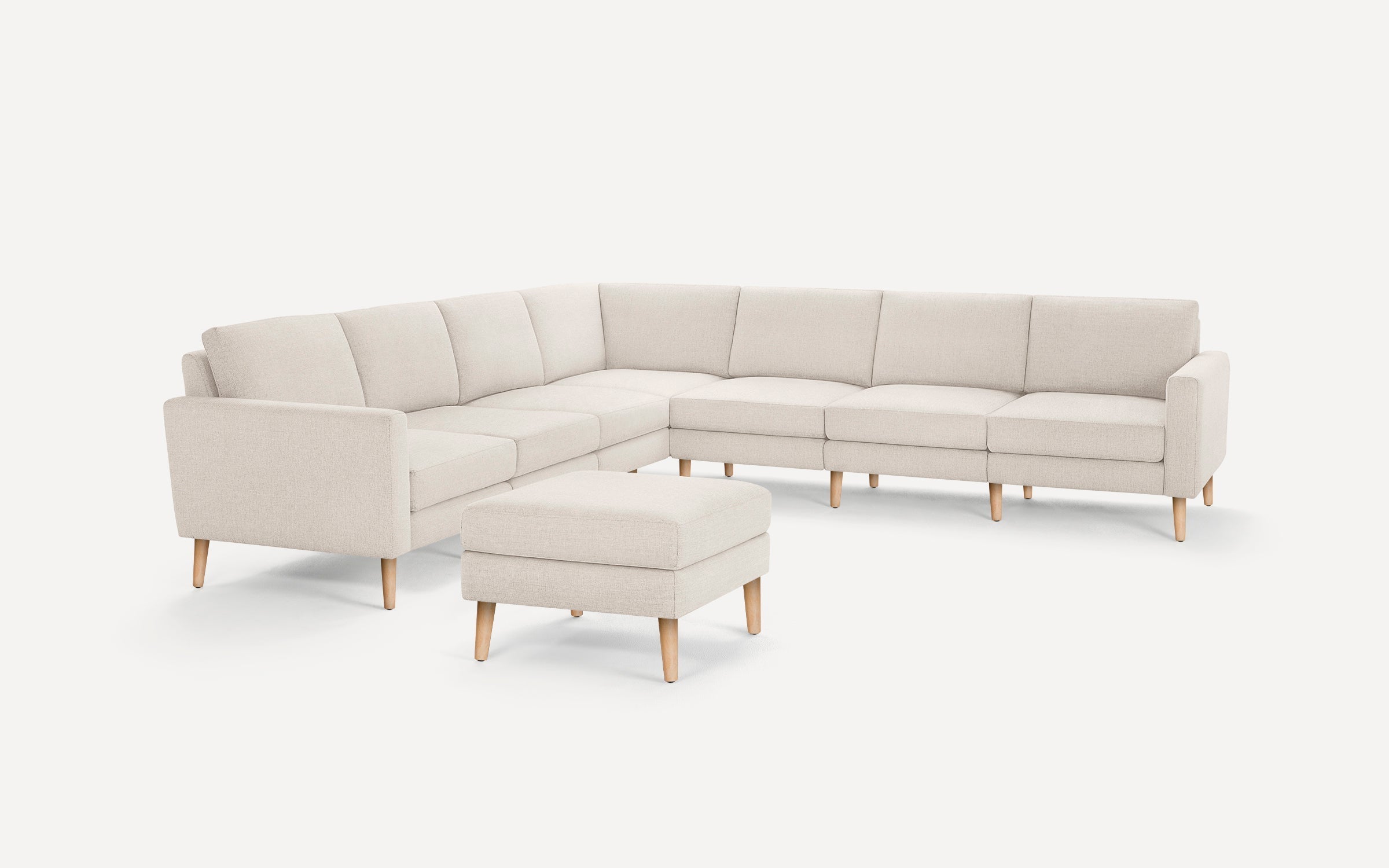Nomad 7-Seat Corner Sectional with Ottoman