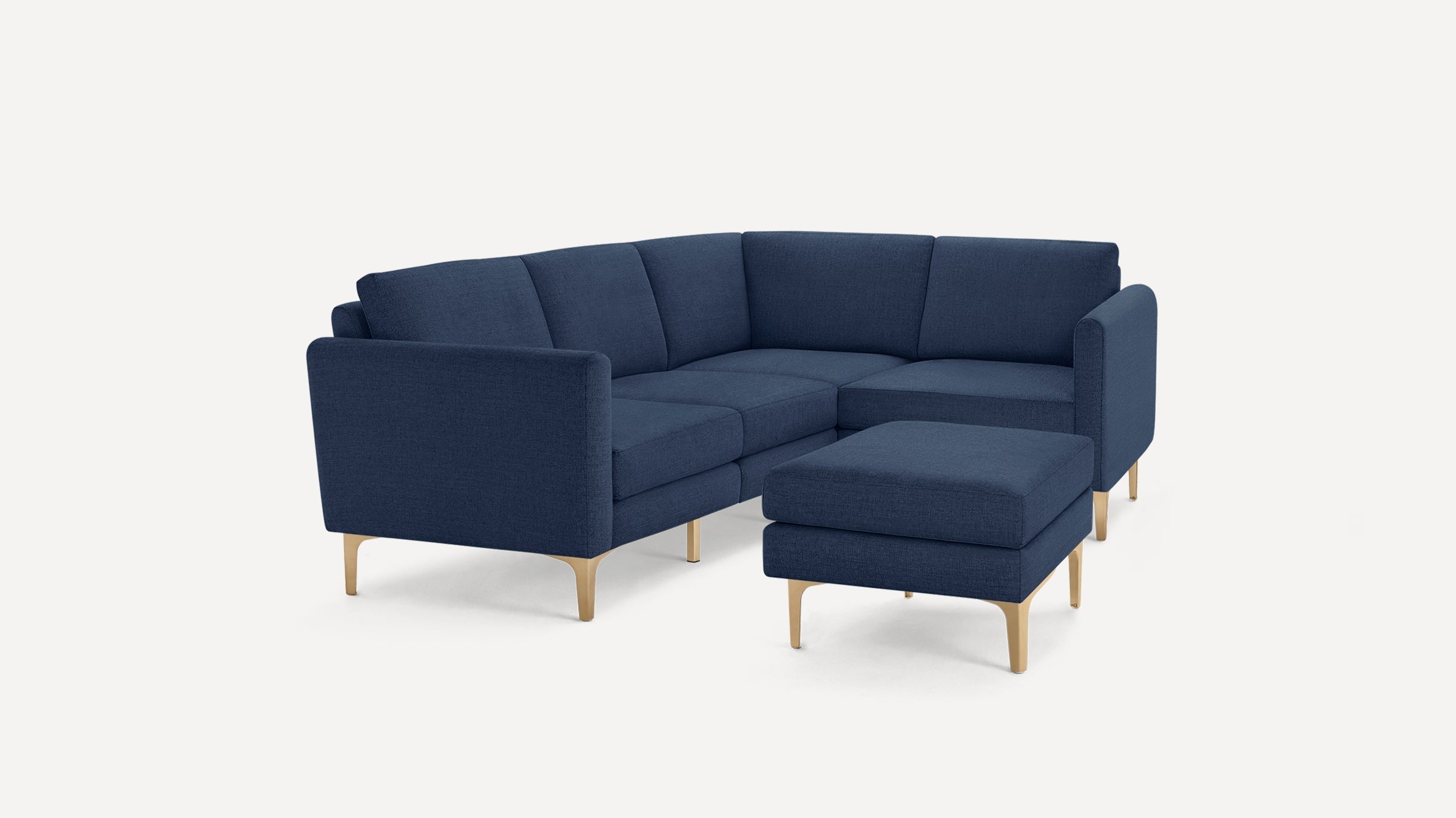 Nomad 4-Seat Corner Sectional with Ottoman
