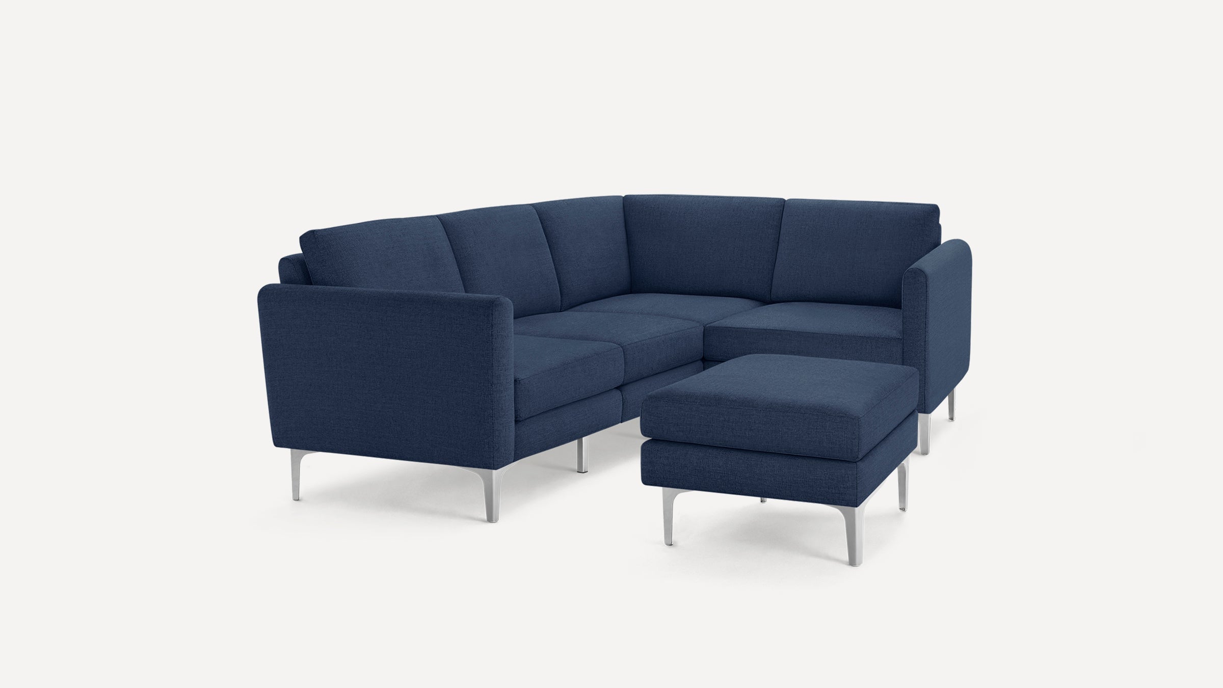 Nomad 4-Seat Corner Sectional with Ottoman
