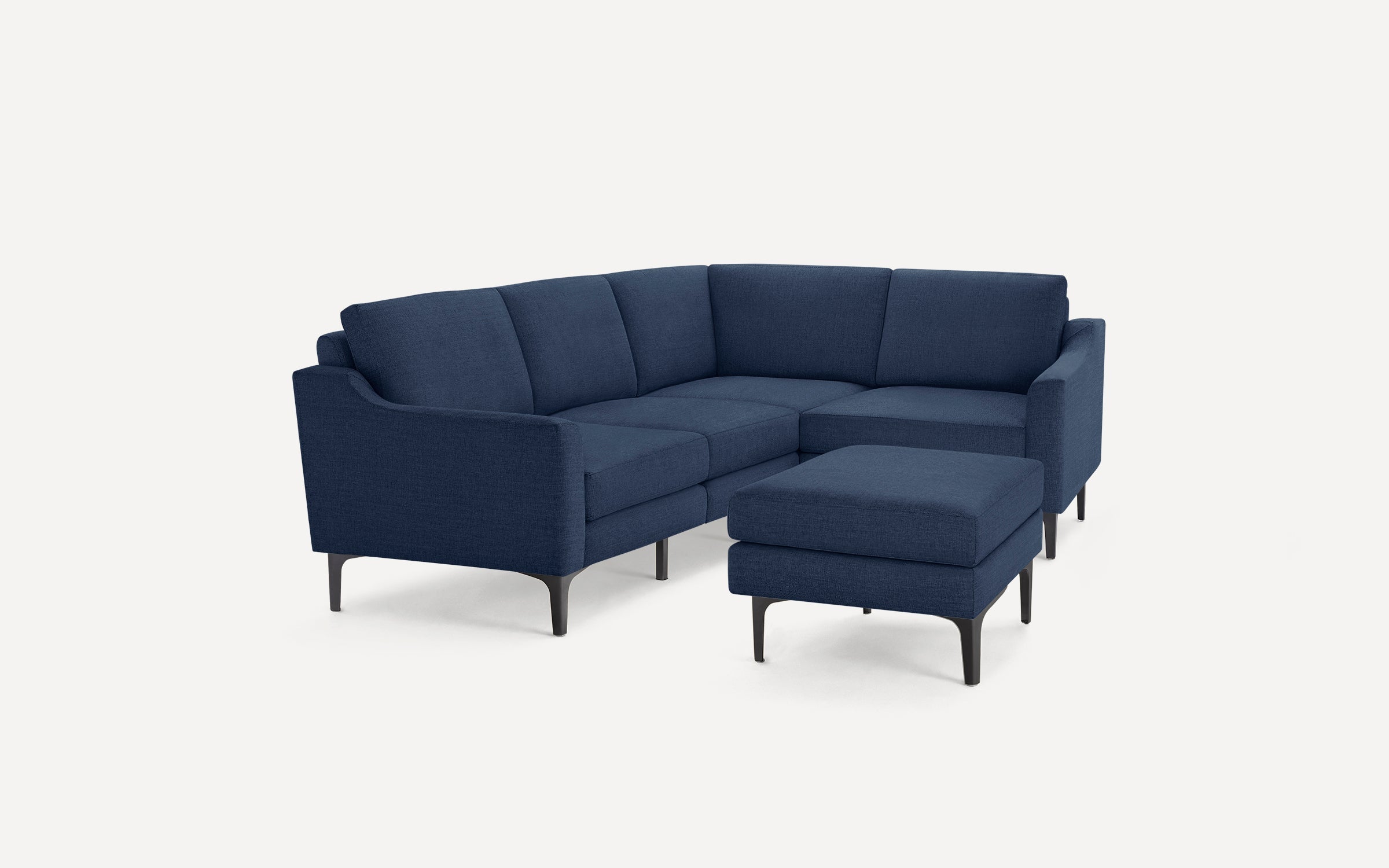 Nomad 4-Seat Corner Sectional with Ottoman