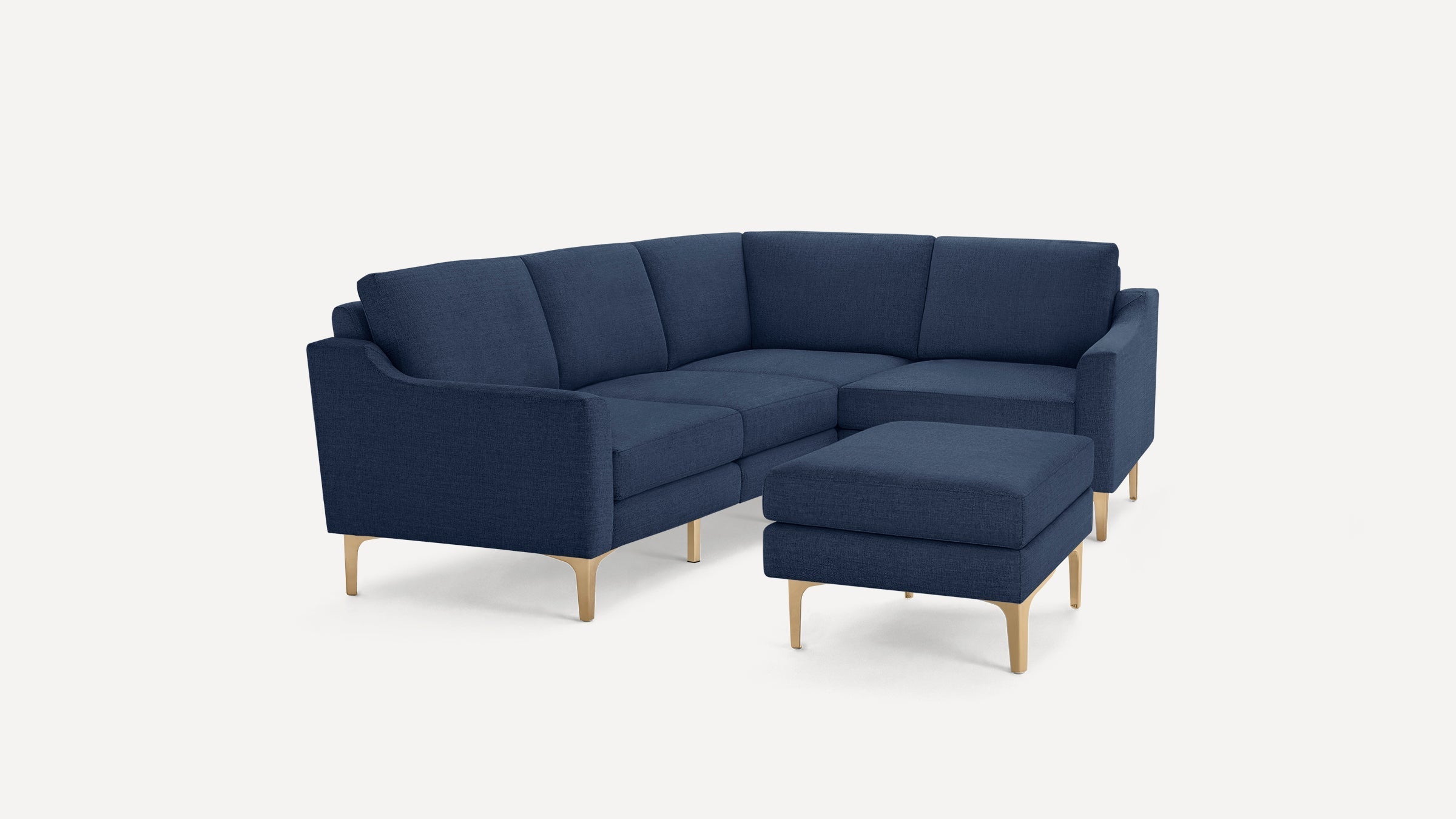 Nomad 4-Seat Corner Sectional with Ottoman