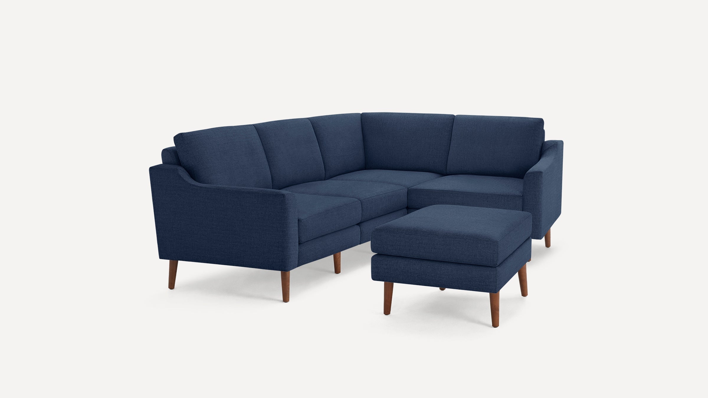 Nomad 4-Seat Corner Sectional with Ottoman