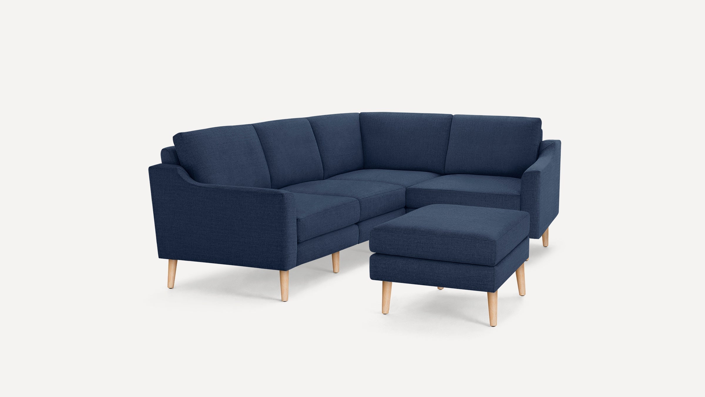 Nomad 4-Seat Corner Sectional with Ottoman