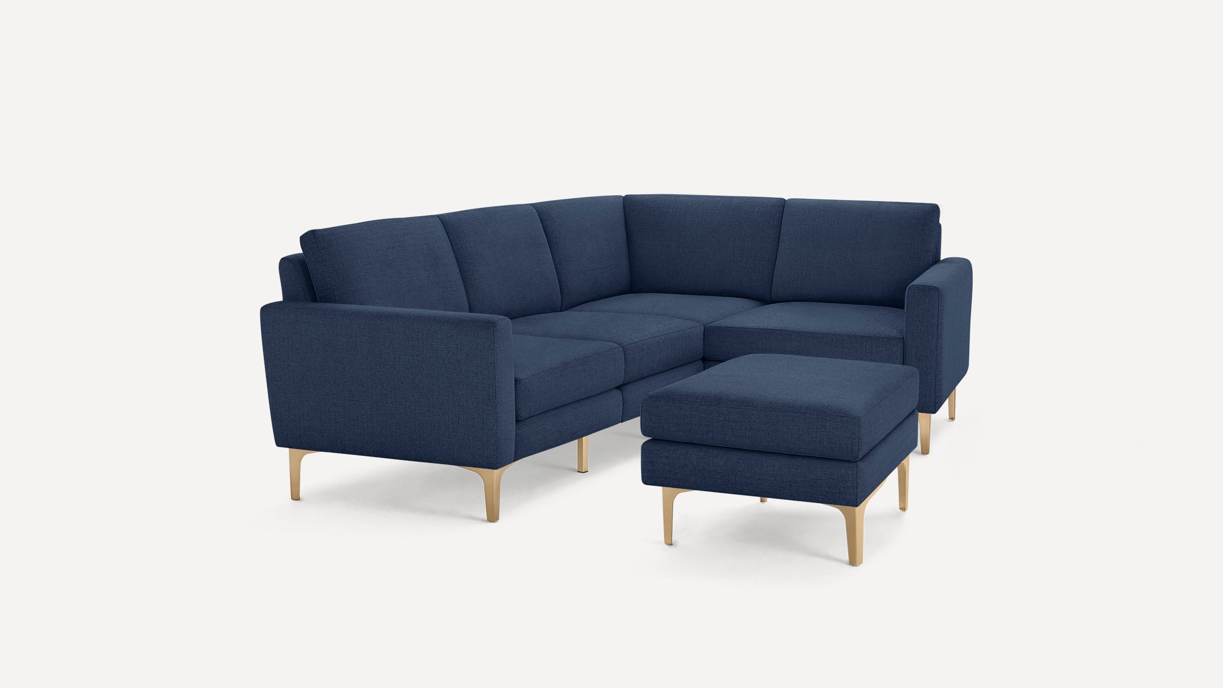 Nomad 4-Seat Corner Sectional with Ottoman