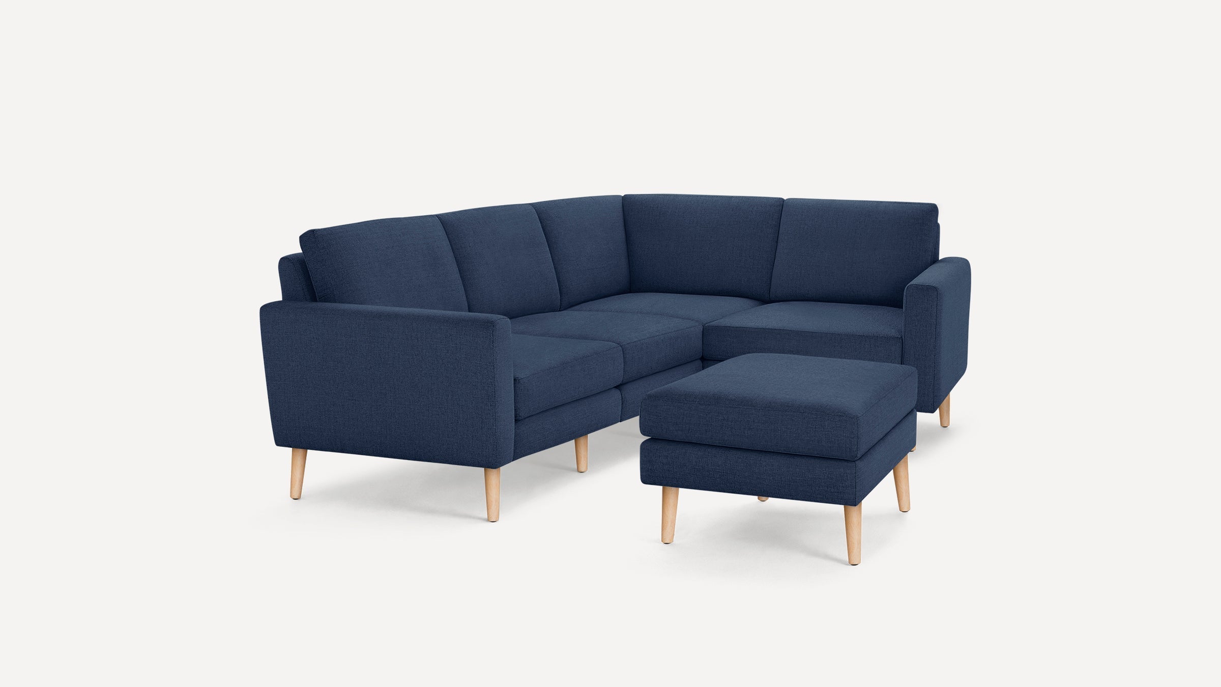 Nomad 4-Seat Corner Sectional with Ottoman