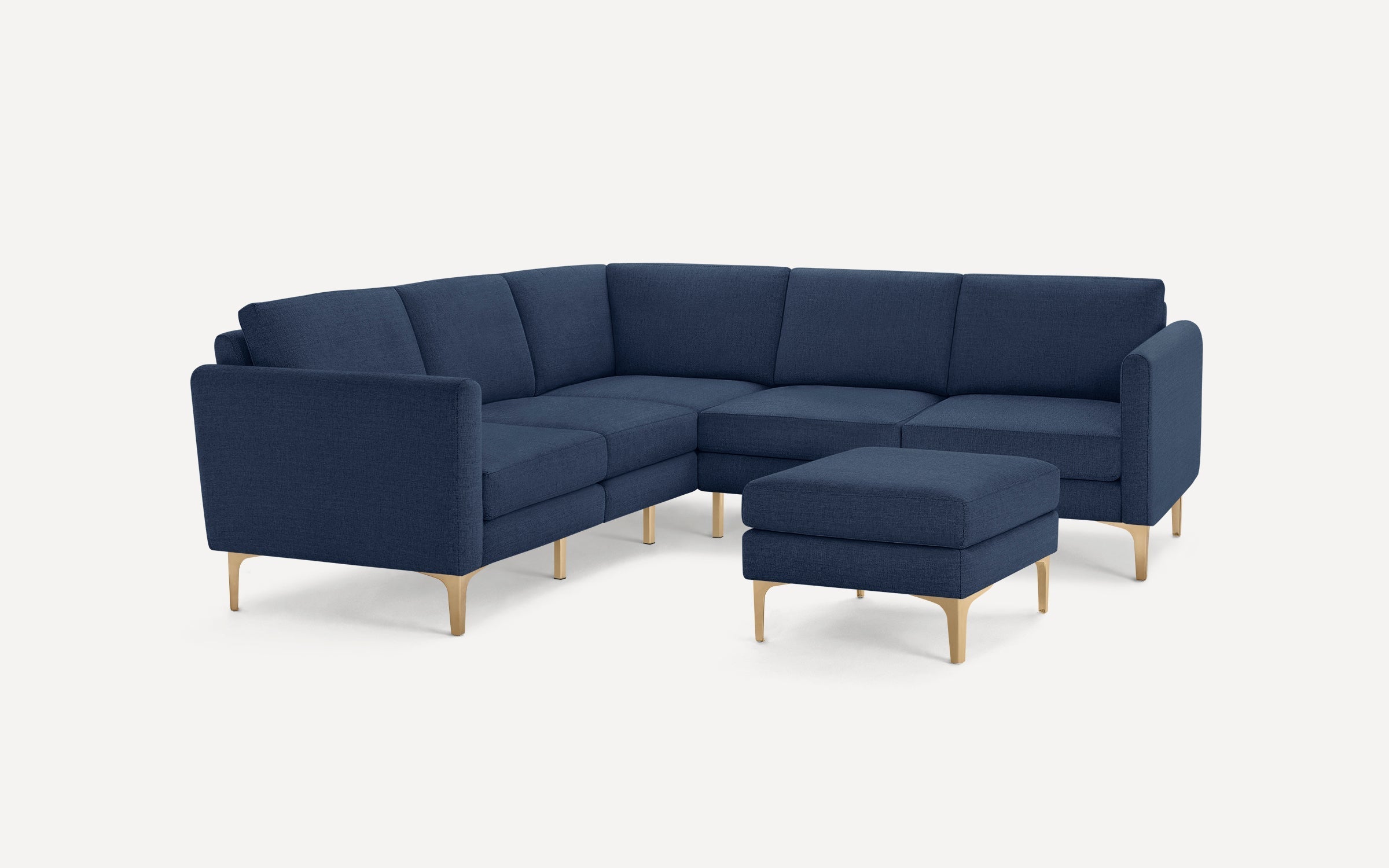 Nomad 5-Seat Corner Sectional with Ottoman