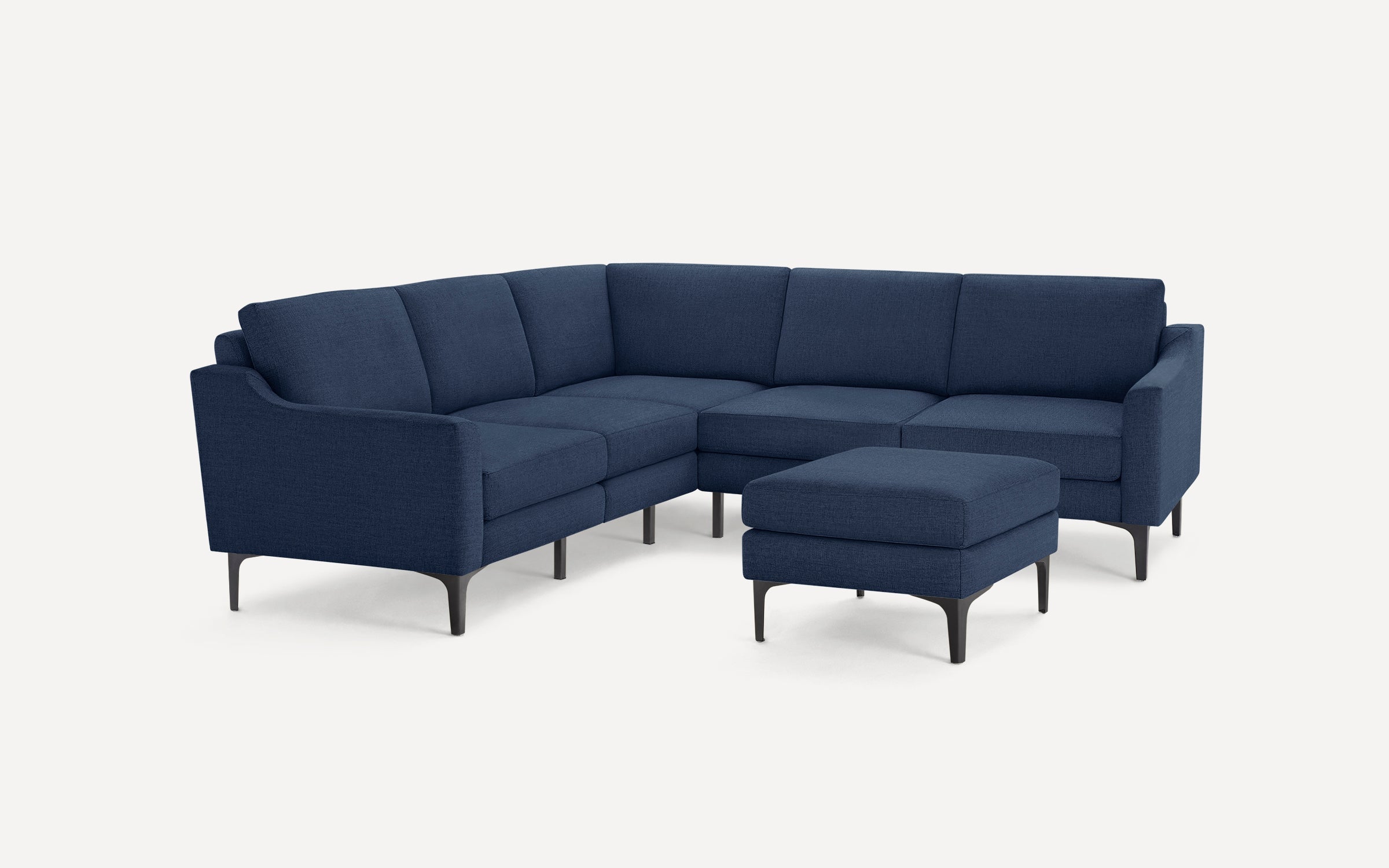 Nomad 5-Seat Corner Sectional with Ottoman