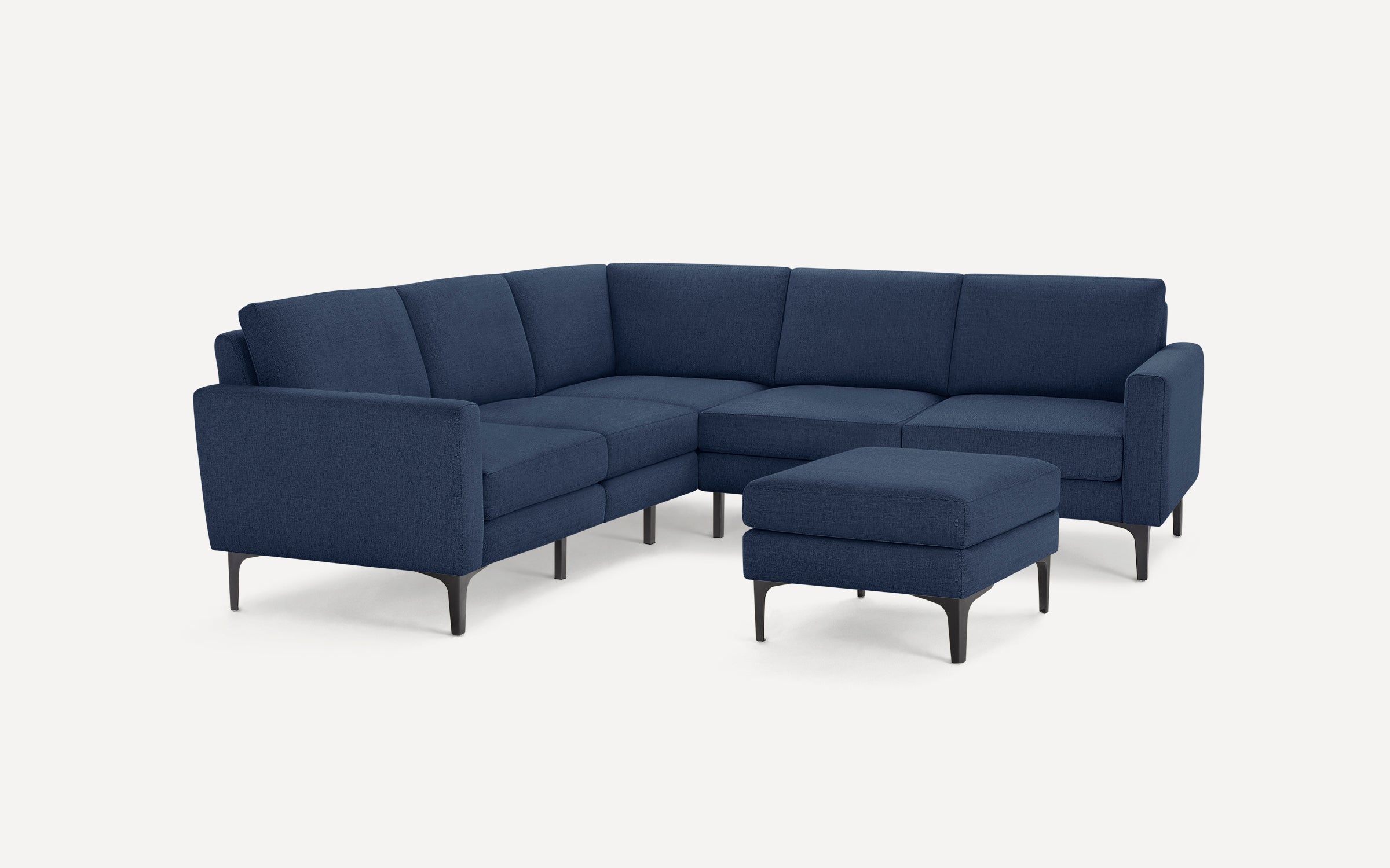 Nomad 5-Seat Corner Sectional with Ottoman