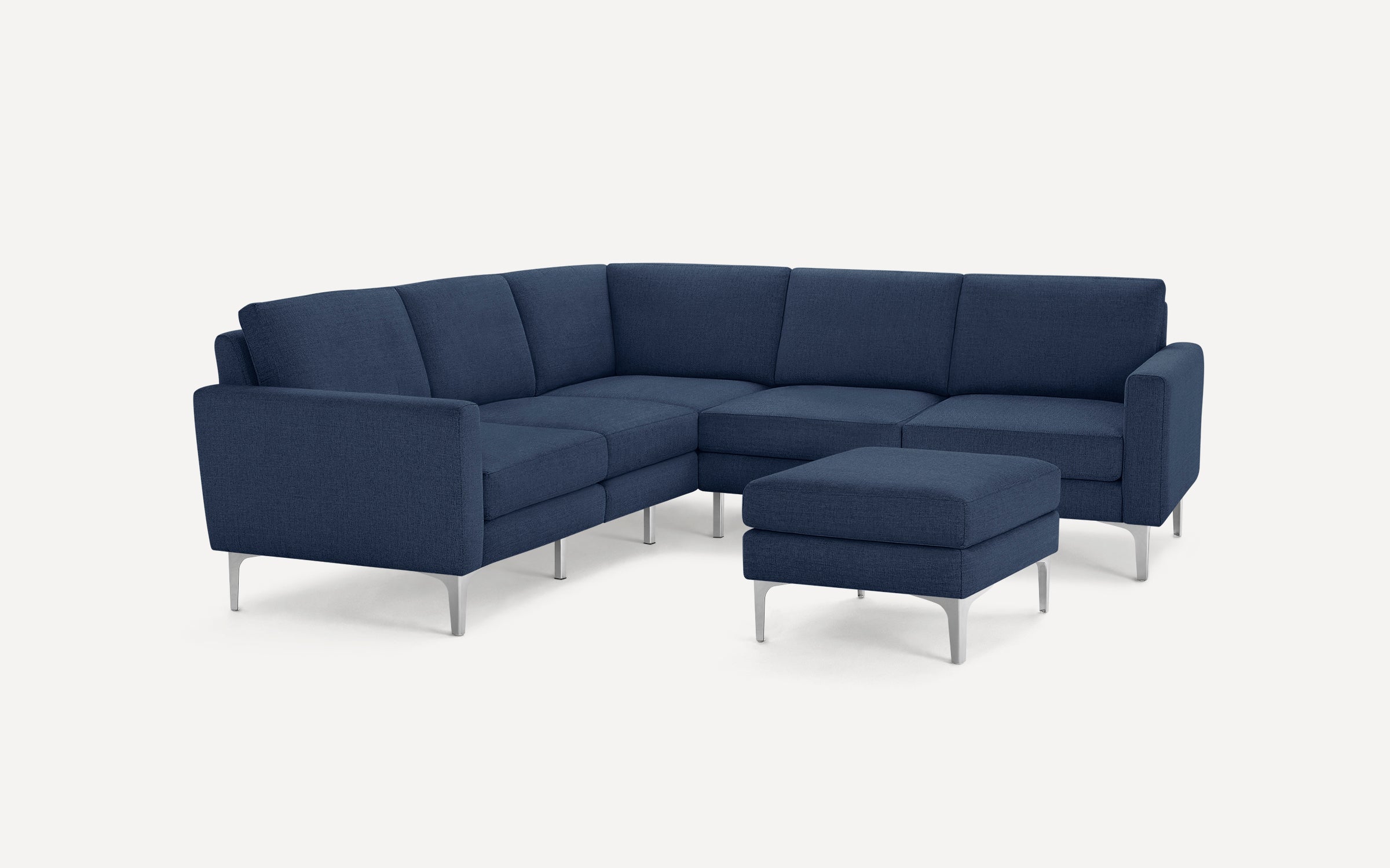 Nomad 5-Seat Corner Sectional with Ottoman