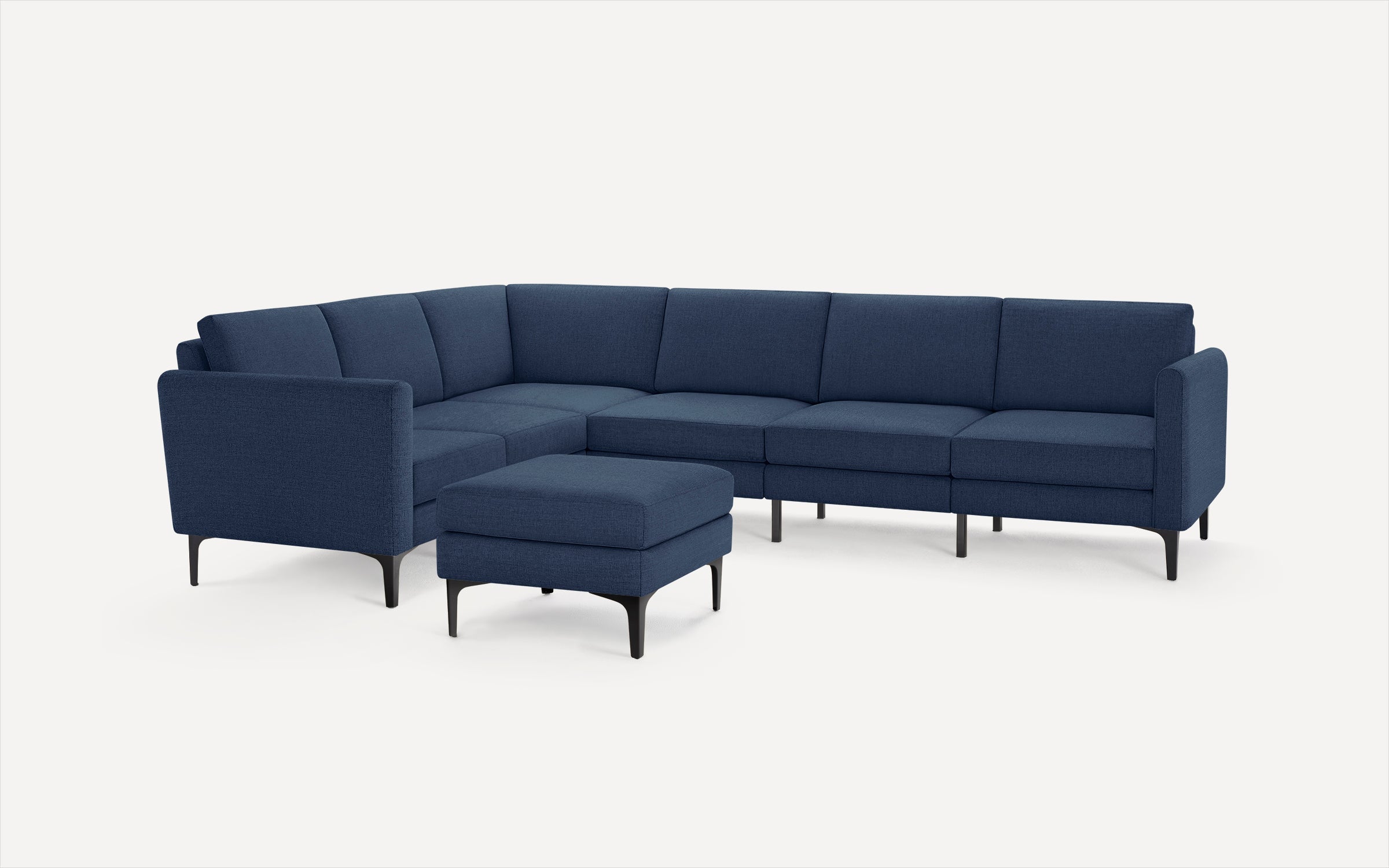 Nomad 6-Seat Corner Sectional with Ottoman