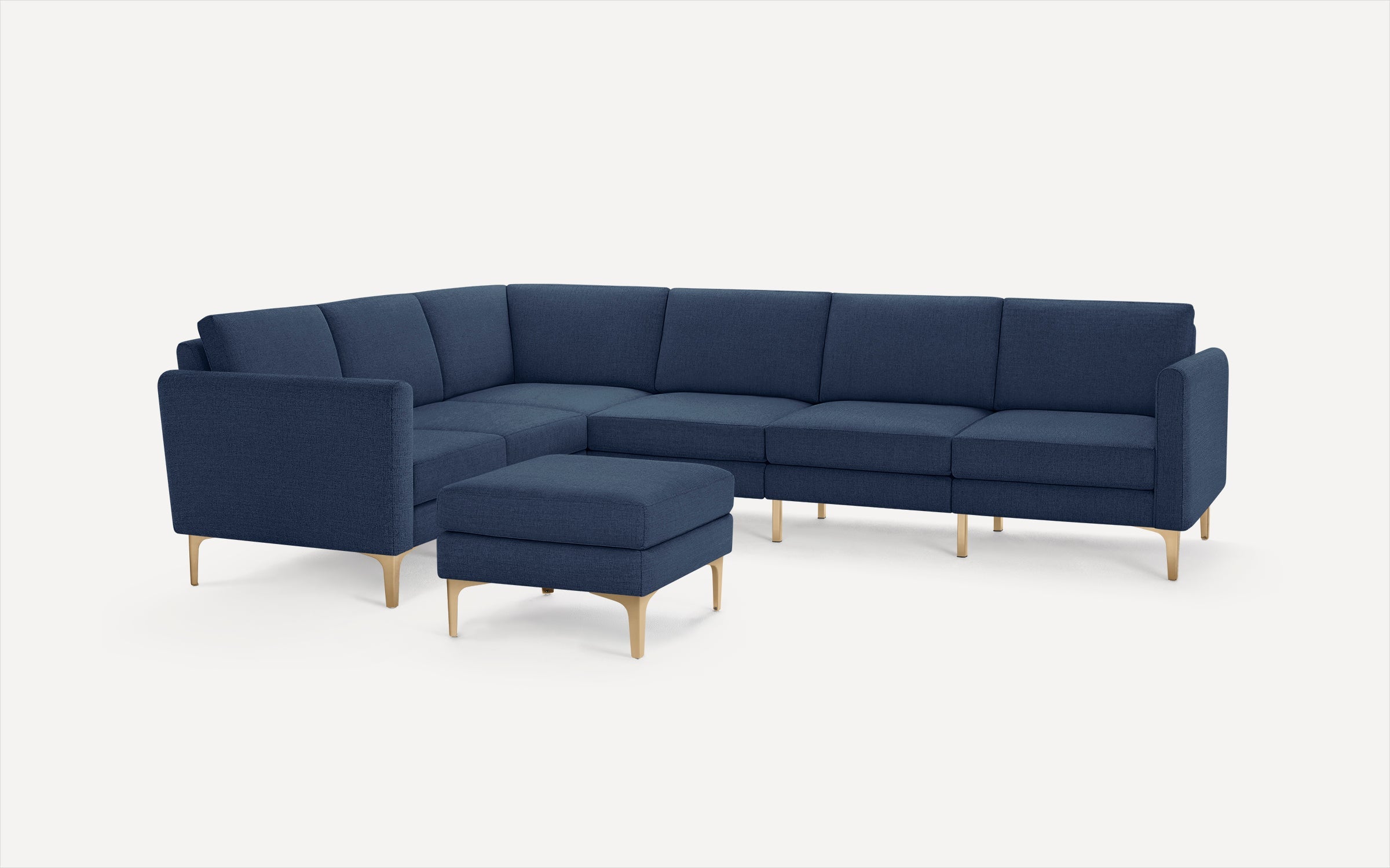 Nomad 6-Seat Corner Sectional with Ottoman
