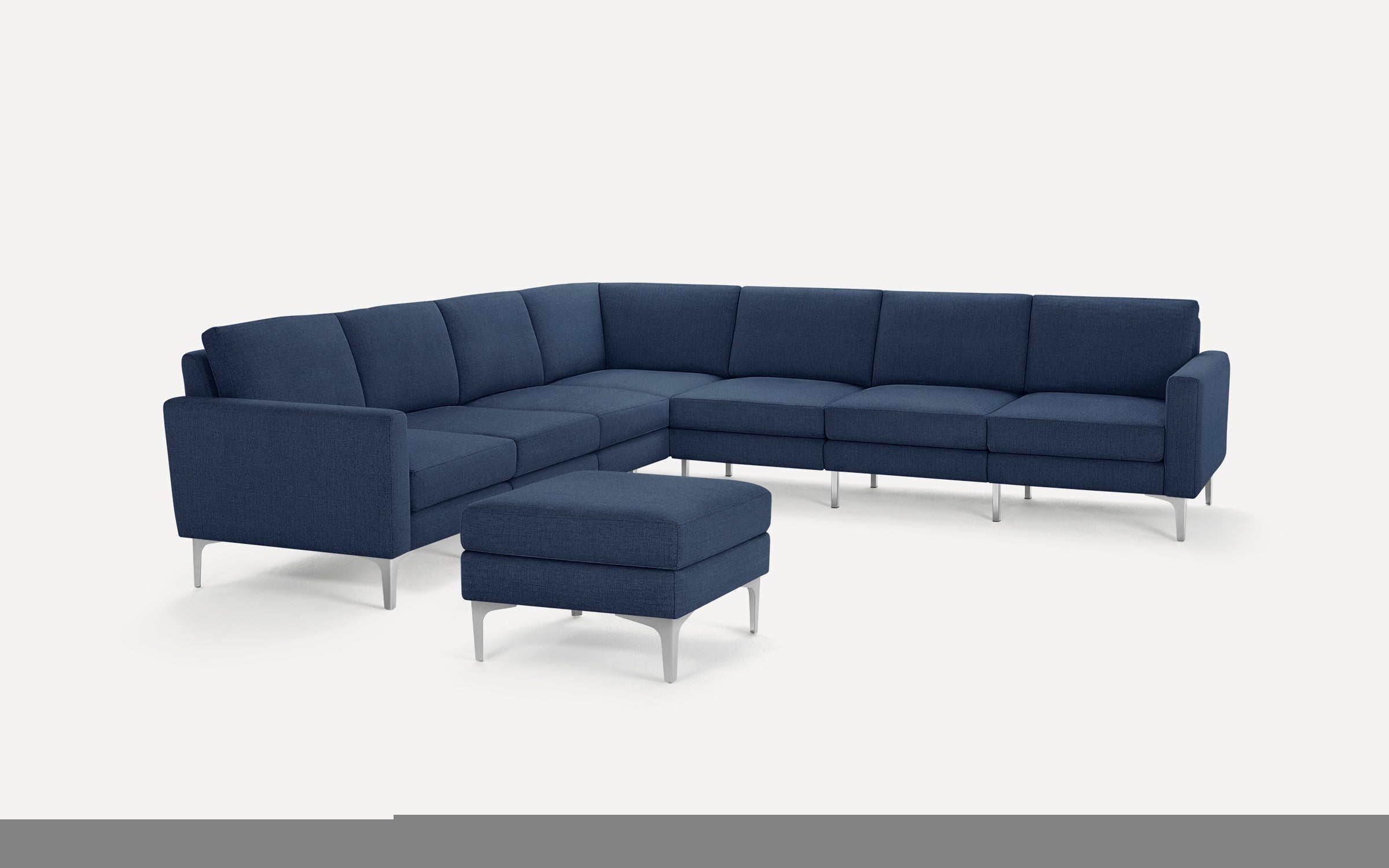 Nomad 7-Seat Corner Sectional with Ottoman