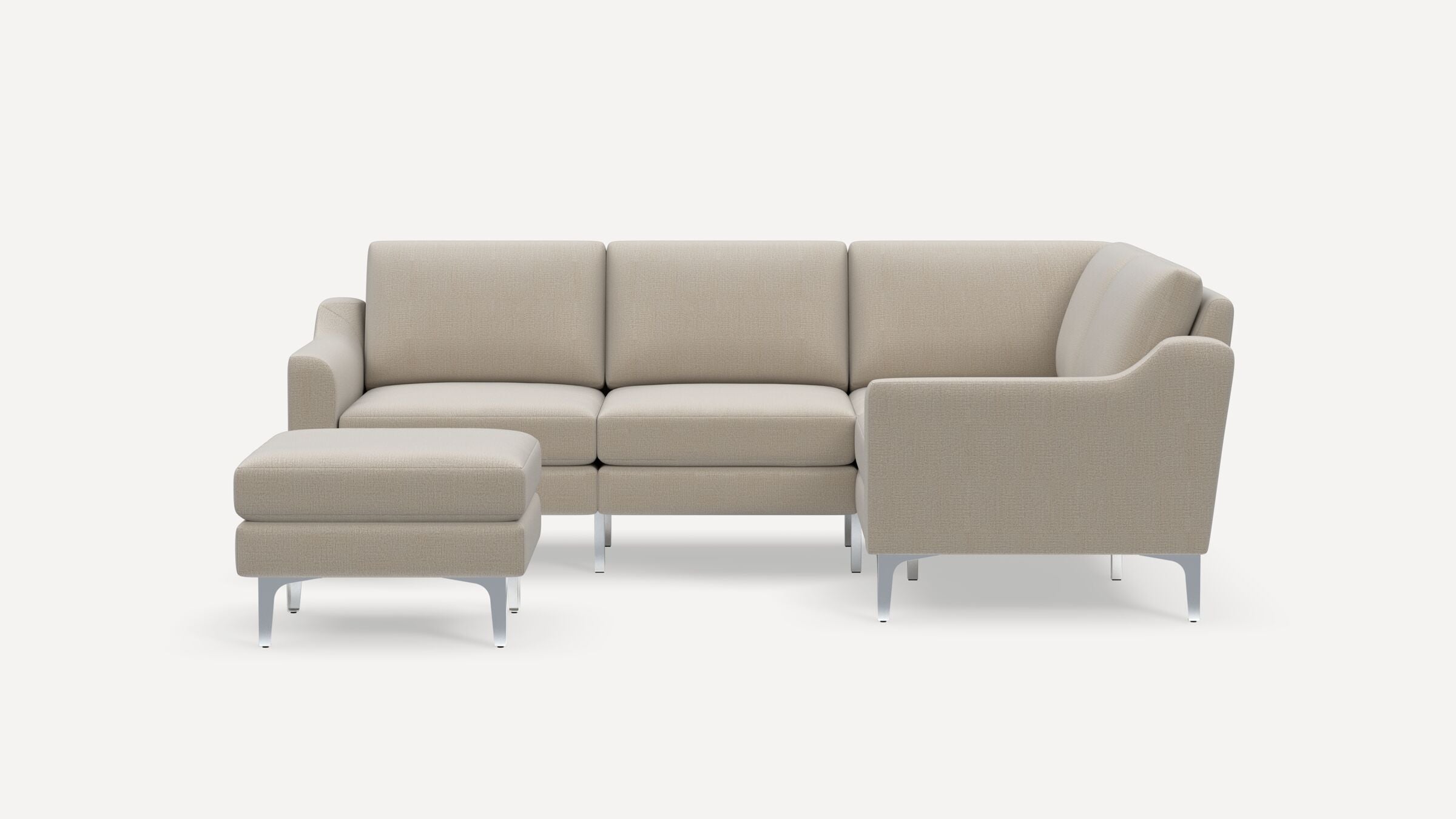 Nomad Plus 4-Seat Corner Sectional with Ottoman