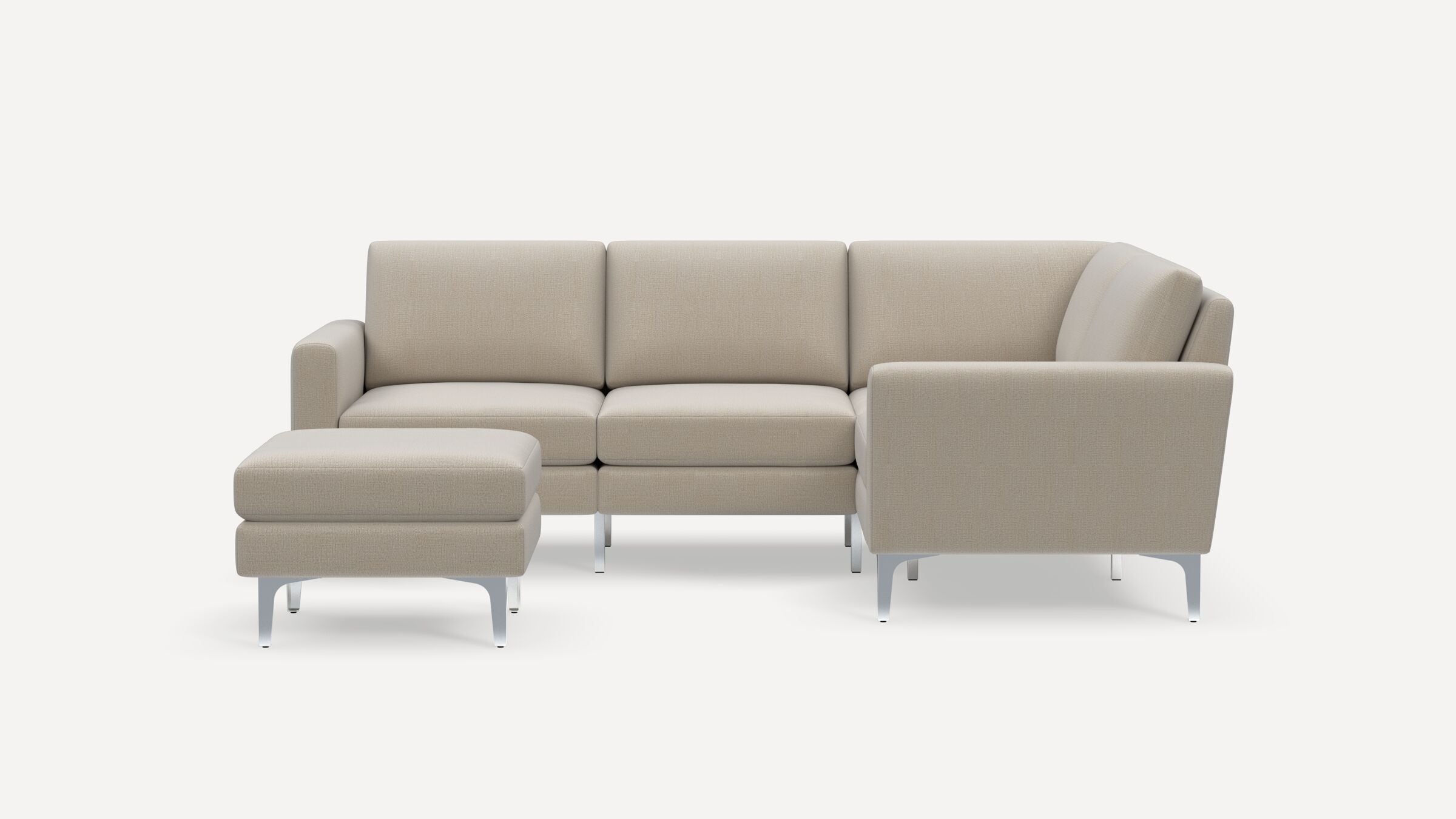 Nomad Plus 4-Seat Corner Sectional with Ottoman