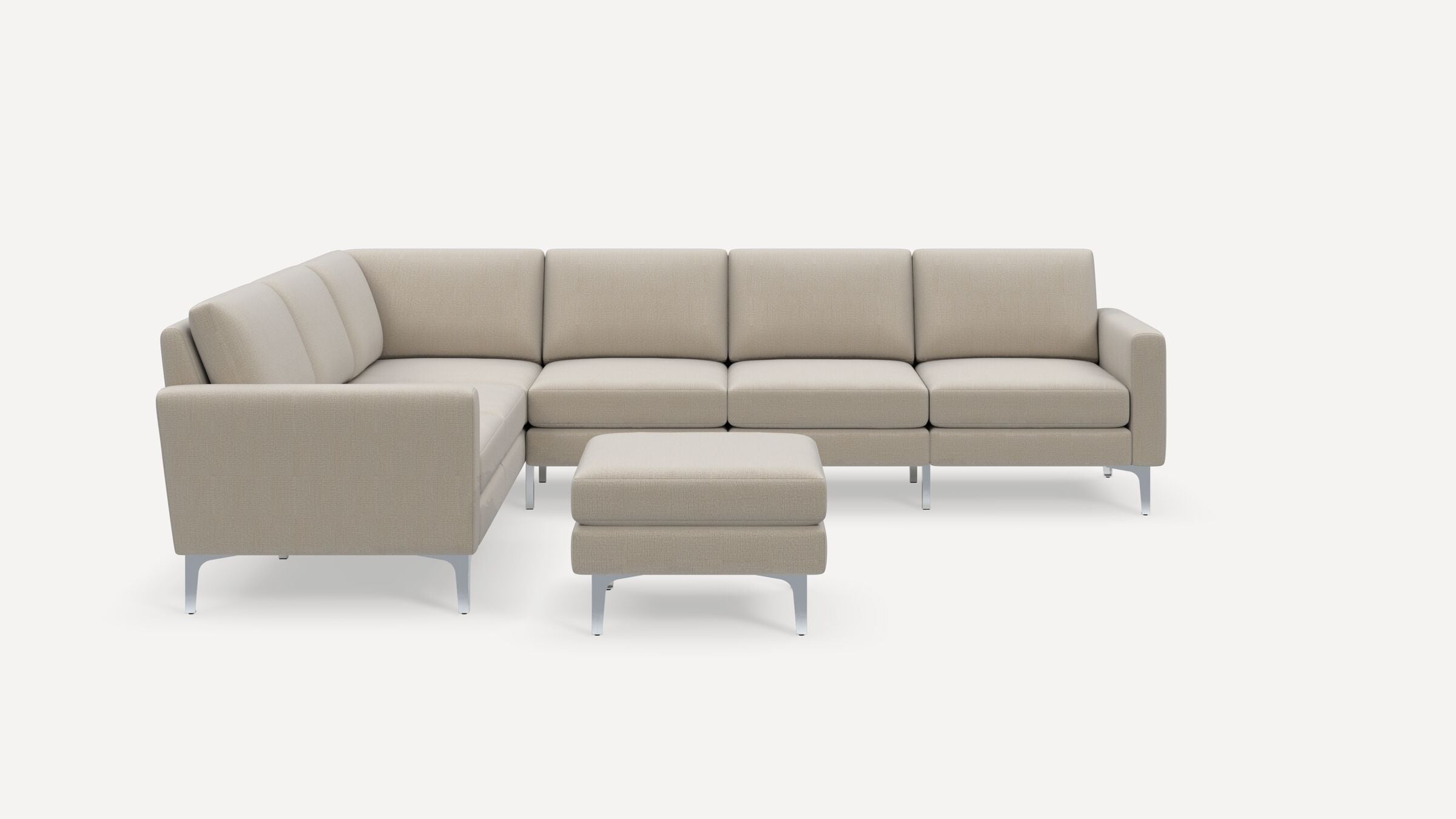 Nomad Plus 6-Seat Corner Sectional with Ottoman