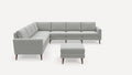 Nomad Plus 7-Seat Corner Sectional with Ottoman