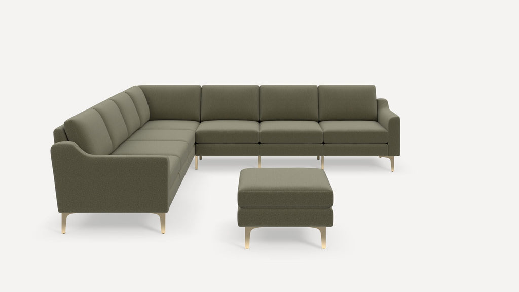 Nomad Plus 7-Seat Corner Sectional with Ottoman