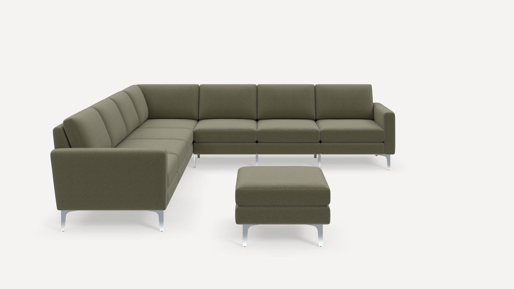 Nomad Plus 7-Seat Corner Sectional with Ottoman