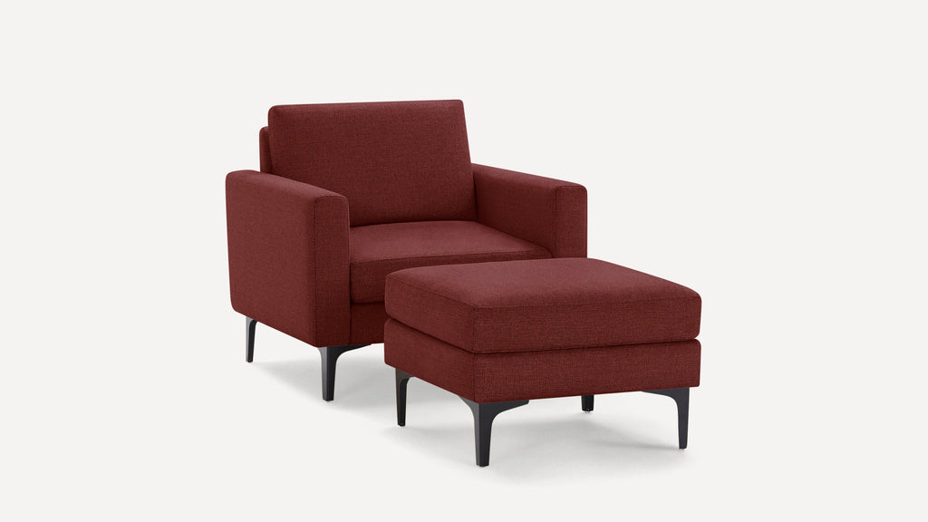 Nomad Armchair with Ottoman