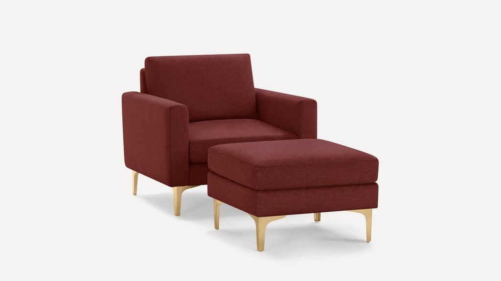 Nomad Armchair with Ottoman