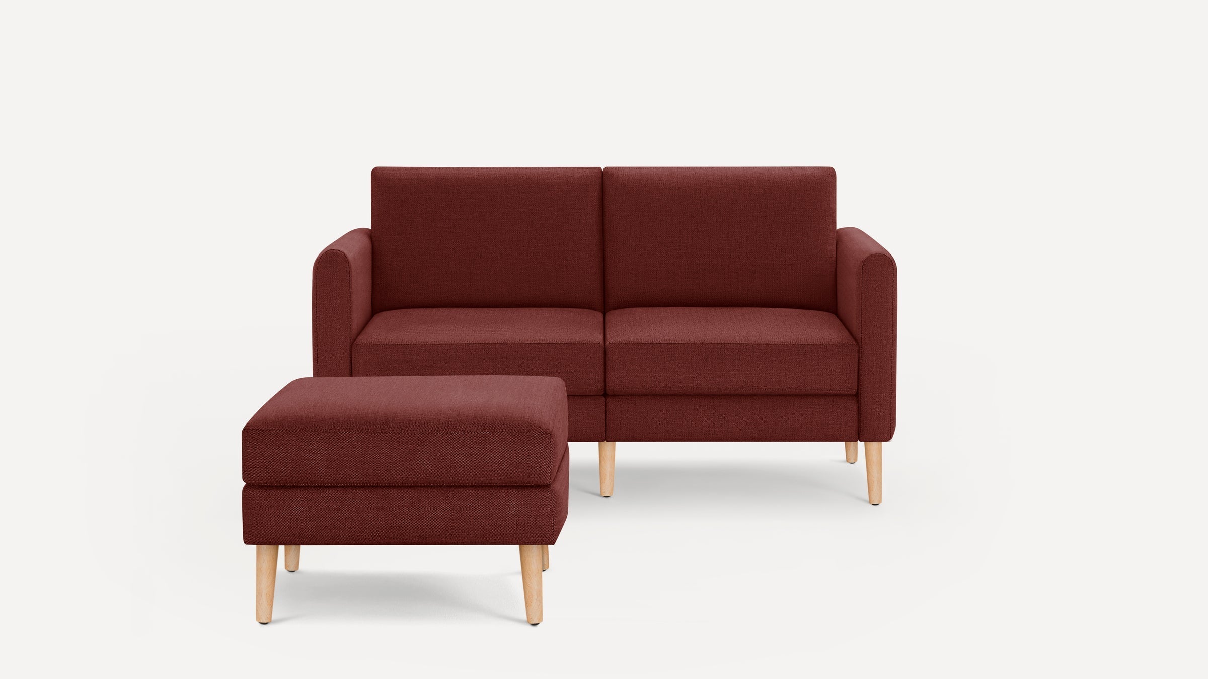 Nomad Loveseat with Ottoman