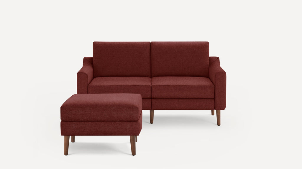 Nomad Loveseat with Ottoman