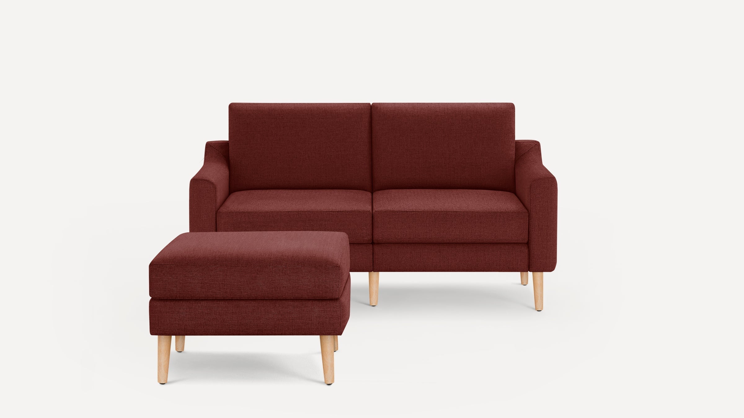 Nomad Loveseat with Ottoman