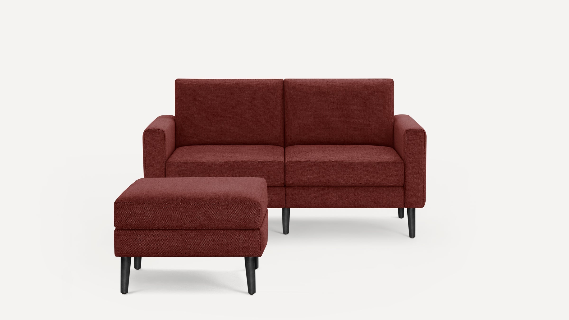 Nomad Loveseat with Ottoman