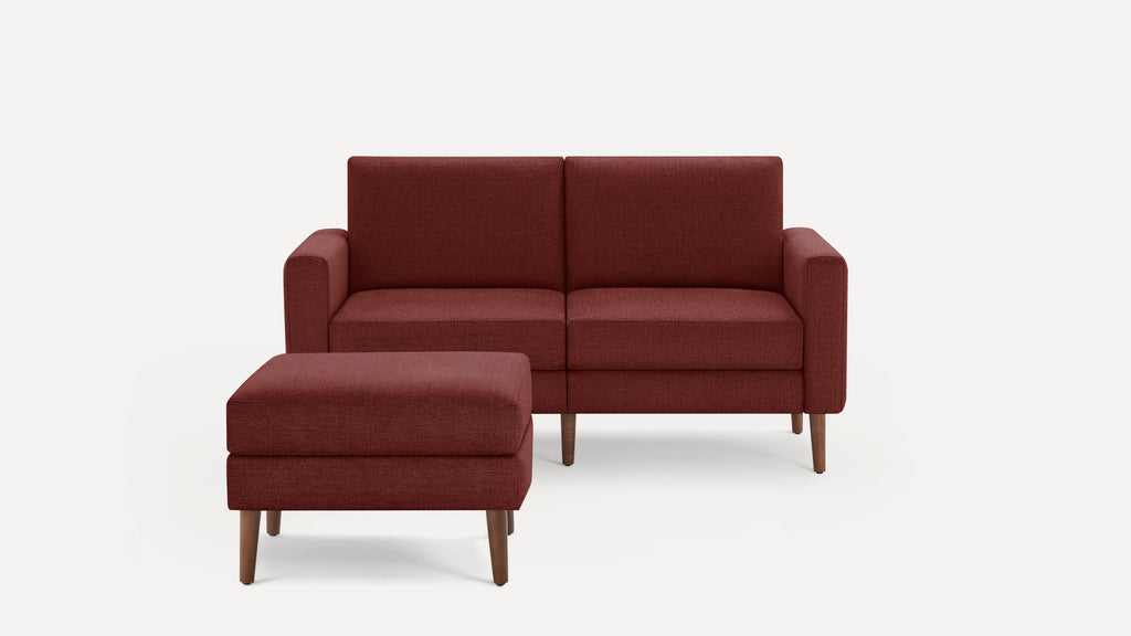 Nomad Loveseat with Ottoman