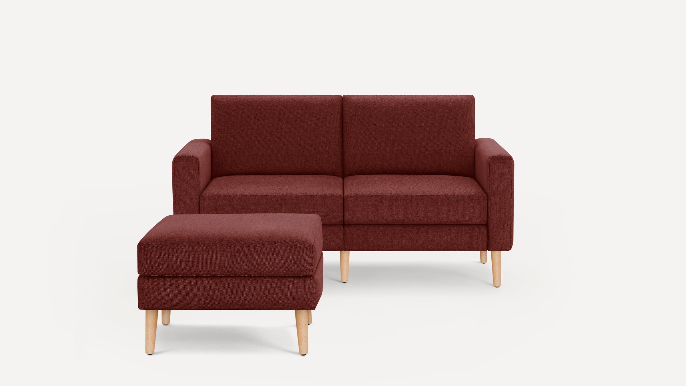 Nomad Loveseat with Ottoman