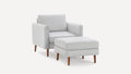 Nomad Armchair with Ottoman