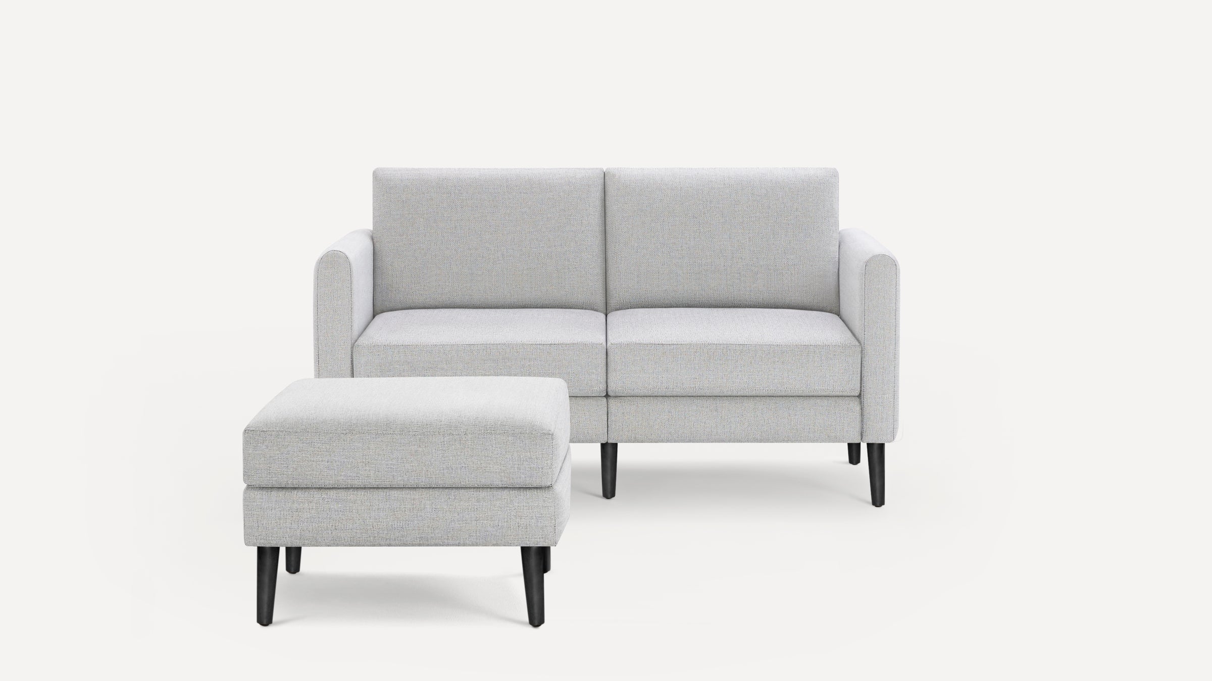 Nomad Loveseat with Ottoman