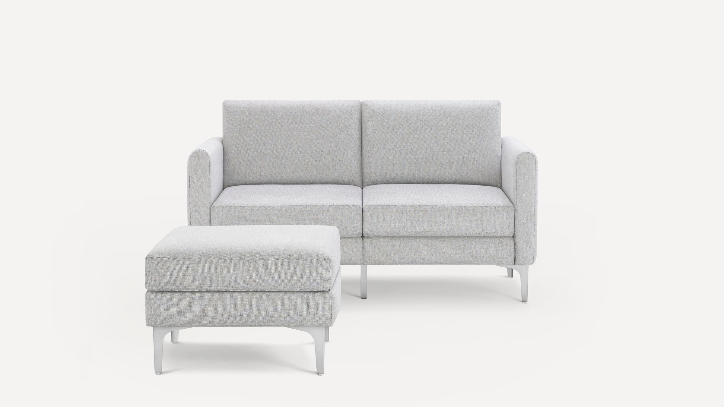 Nomad Loveseat with Ottoman