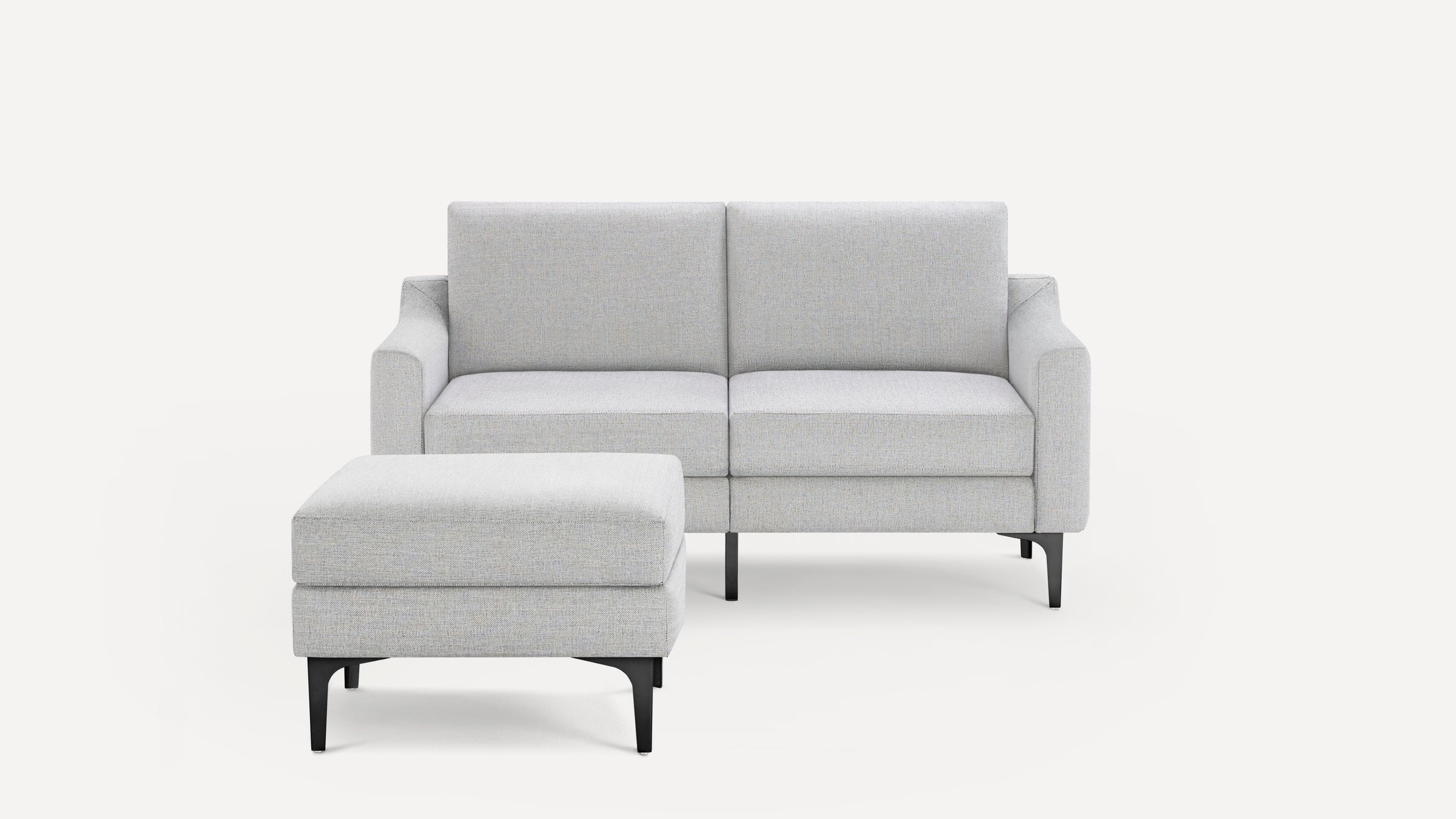 Nomad Loveseat with Ottoman